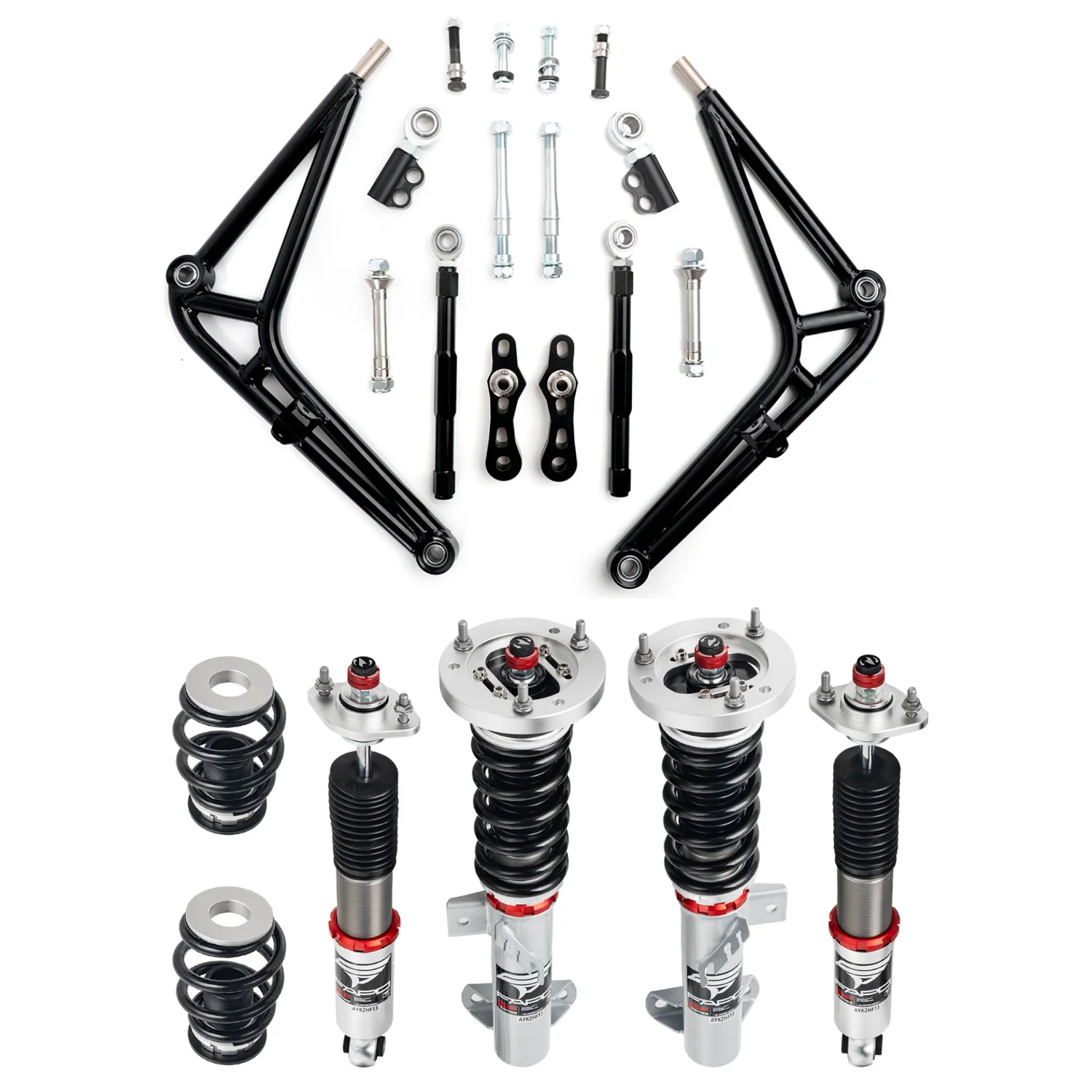 32 level tłumienie zawieszenie gwintowane & Angle kit Bundle Do BMW E36 1990-2000 PZ006210+PF006030