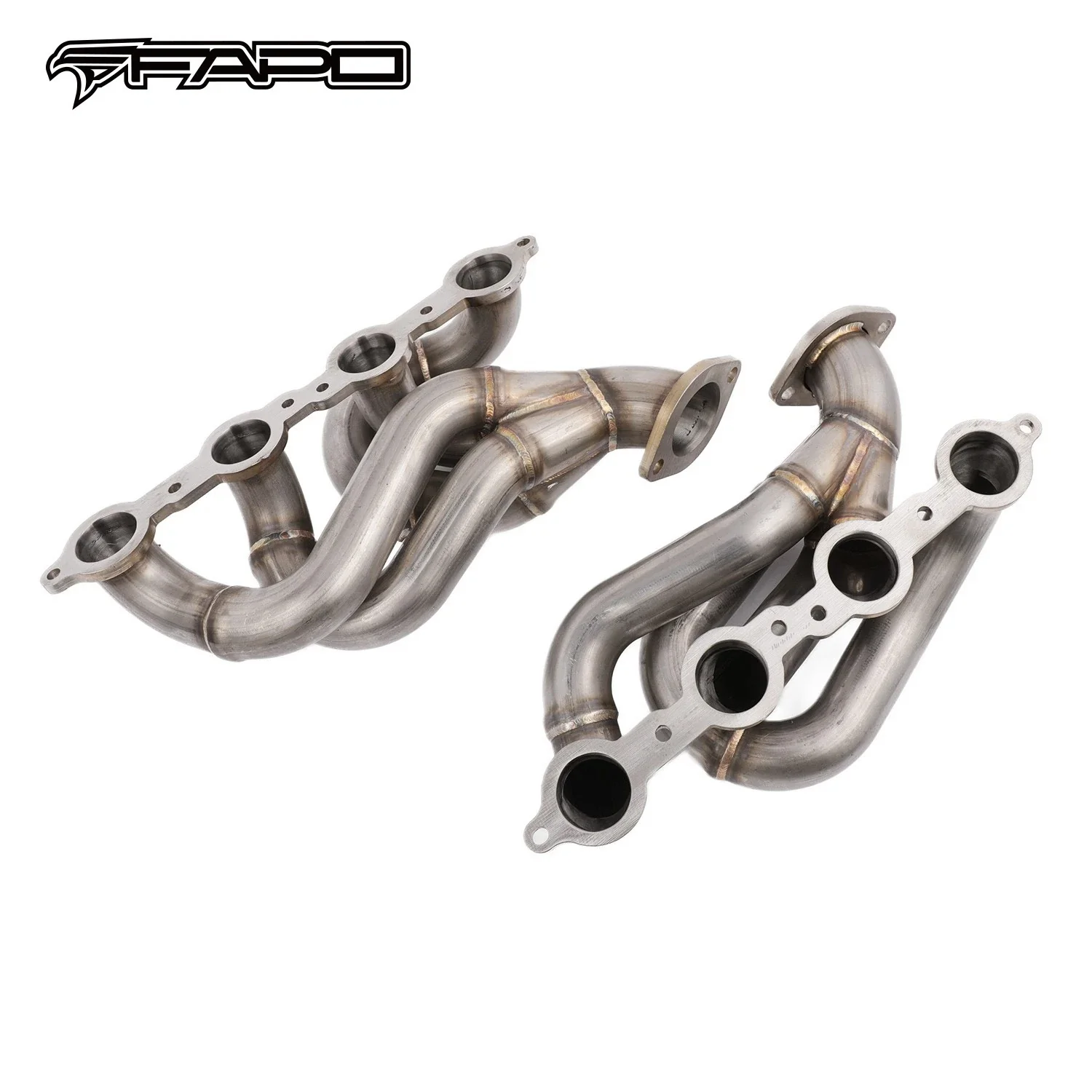 FAPO kolektor wydechowy shorty Do 2010-2015 Chevy Camaro SS 6.2L LS3 L99 V8 376 1-7/8 in - zdjęcie 6