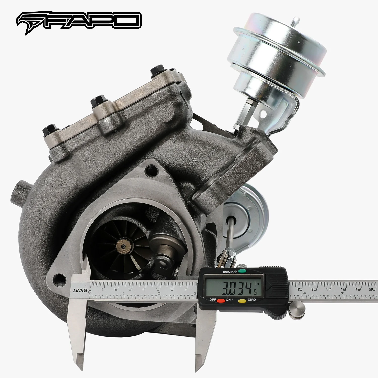 FAPO turbosprężarka Do 07-12 Acura RDX K23A1 2.3L 2300DO-VT.T Mitsubishi TD04HL 49389 - zdjęcie 4
