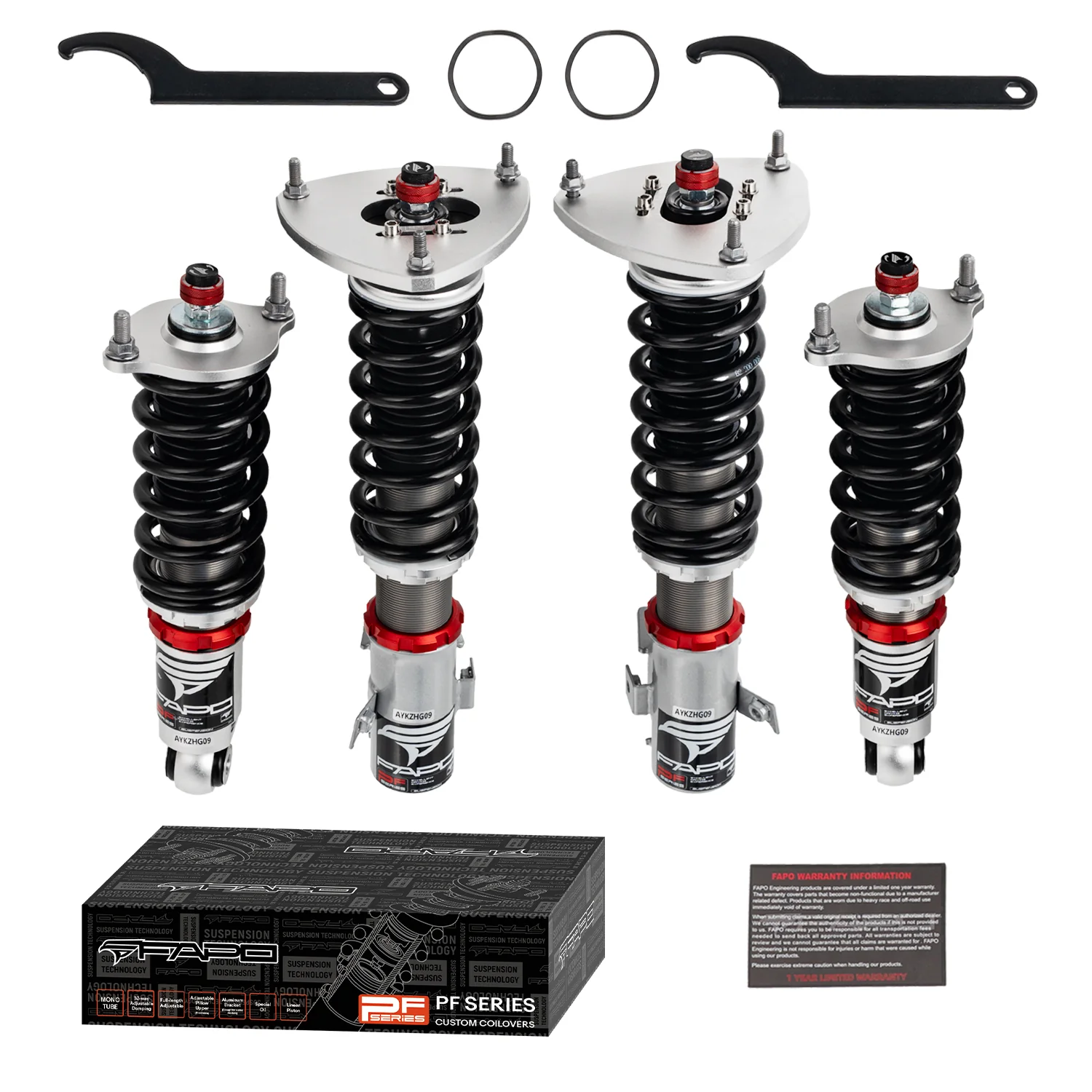 32-stopniowe zawieszenie gwintowane Do Subaru Legacy 4th Gen BL9/BP 2003-2009 PF010230
