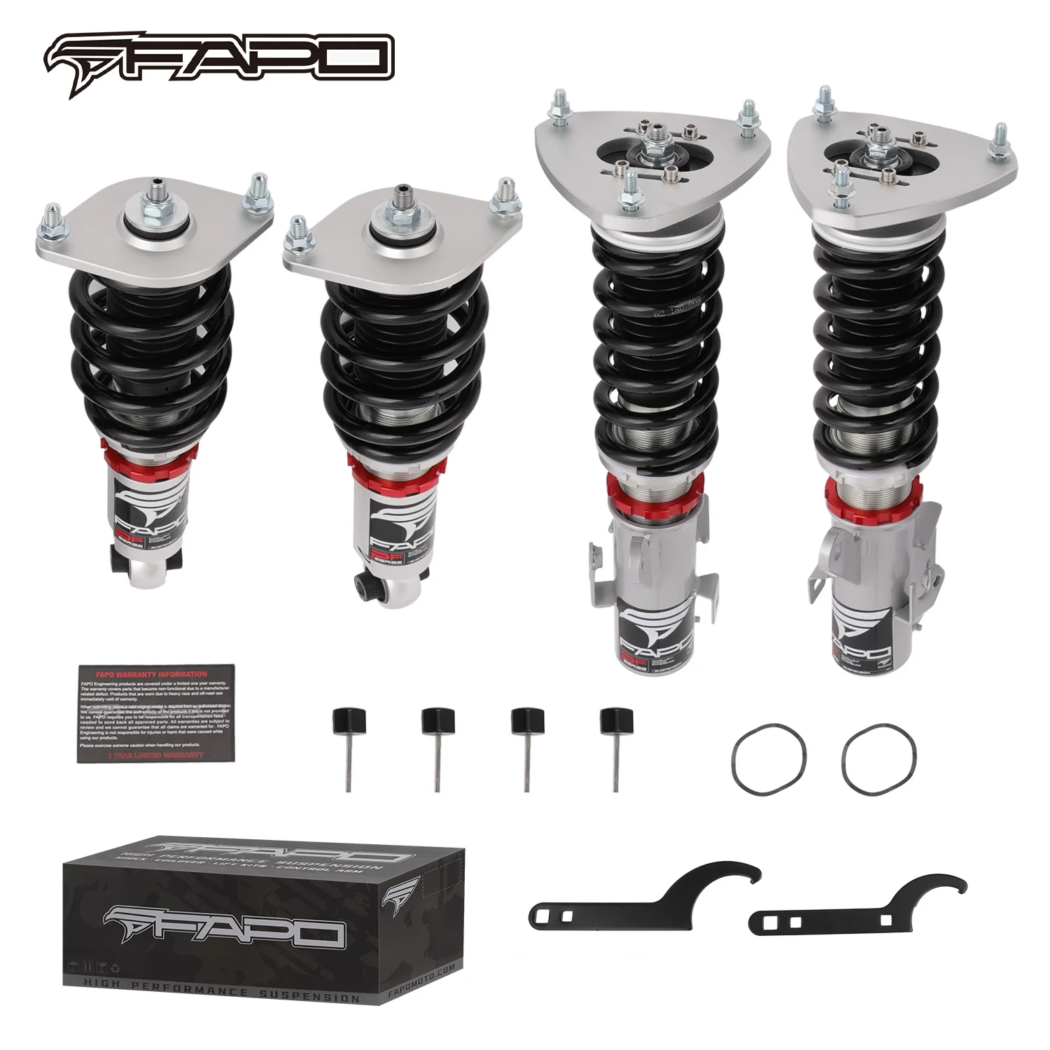 32-stopniowe zawieszenie gwintowane do Subaru GK/GT 2016-2023 PF030220