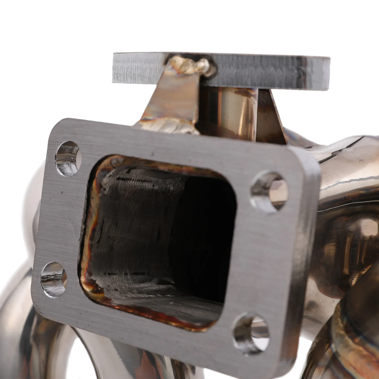 FAPO kolektor turbosprężarka Do Honda Civic del Sol CRX D15 D16 SOHC T3 38mm WG Ram Horn - zdjęcie 3