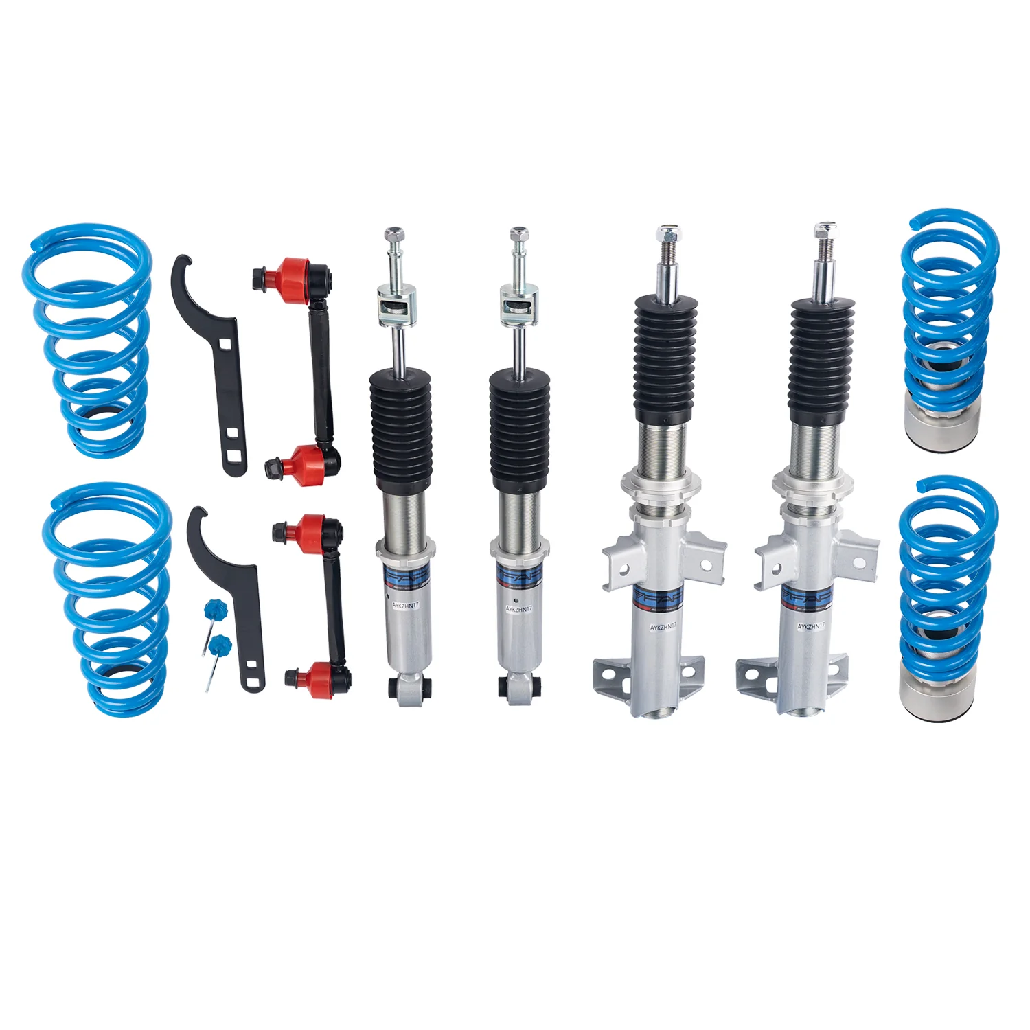 16-stopniowe zawieszenie gwintowane Do Mercedes-Benz C-Class 3rd Gen RWD W204/S204 2007-2014 PS056420