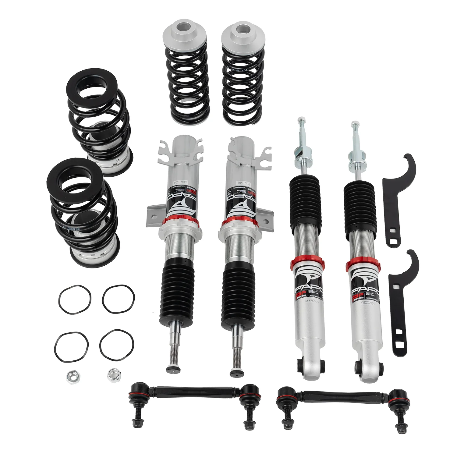 32-stopniowe zawieszenie gwintowane Do Volkswagen Polo MK5/MK6 2009-2017+ / Jetta VA3 2019+ / Audi A1 8X & GB 2010-2018+ PF004320 - zdjęcie 3
