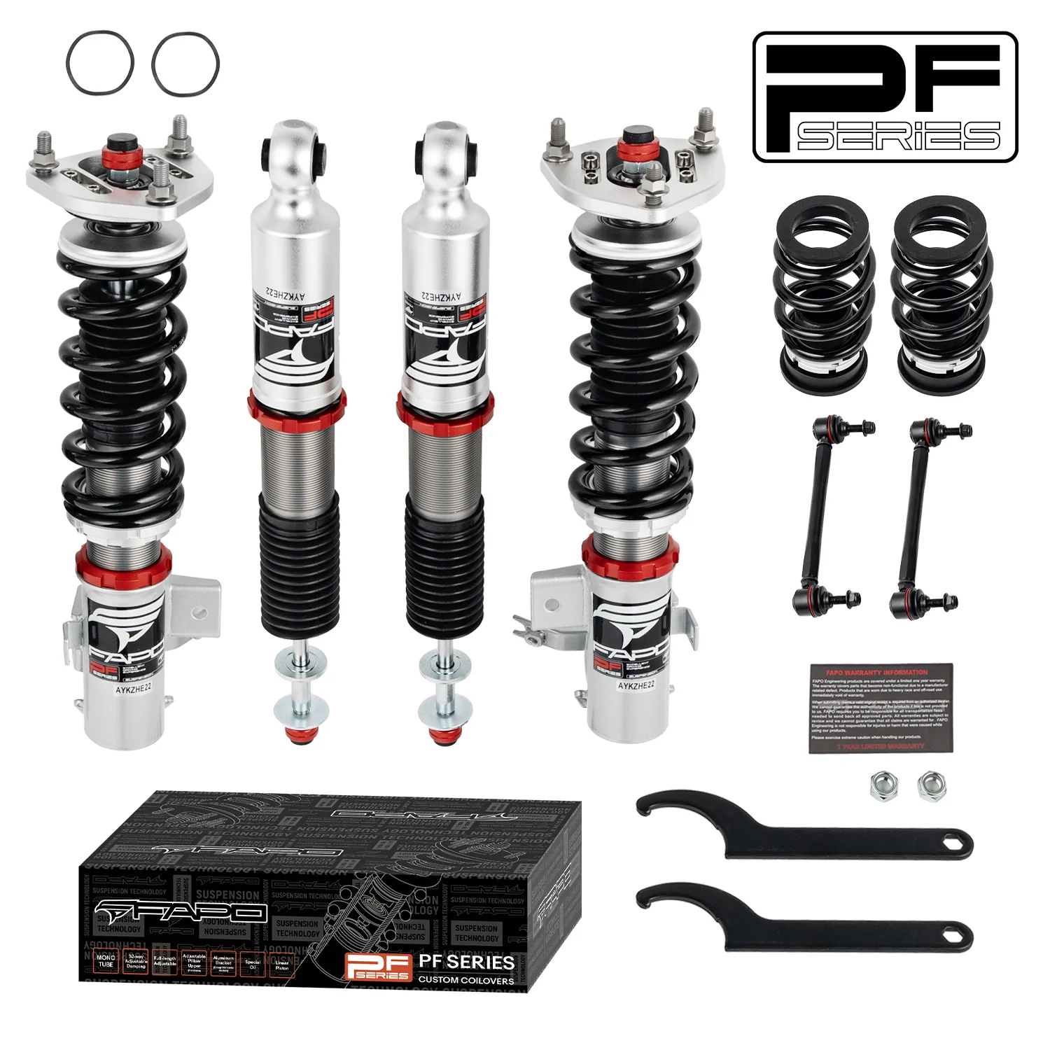 32-stopniowe zawieszenie gwintowane Do Honda Civic non-SI 9th Gen FG/FB 2012-2015 & Acura ILX DE1 2013-2015 PF102530