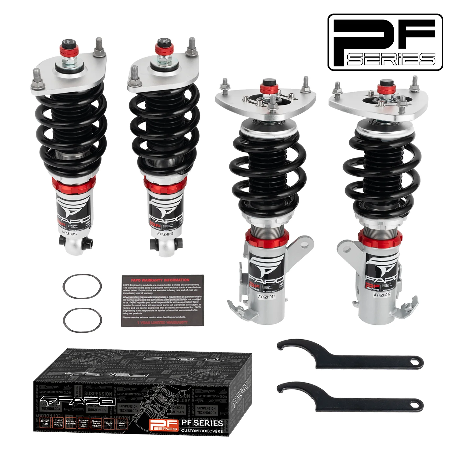 32-stopniowe zawieszenie gwintowane Do Scion FR-S ZN6 2012+ PF000430