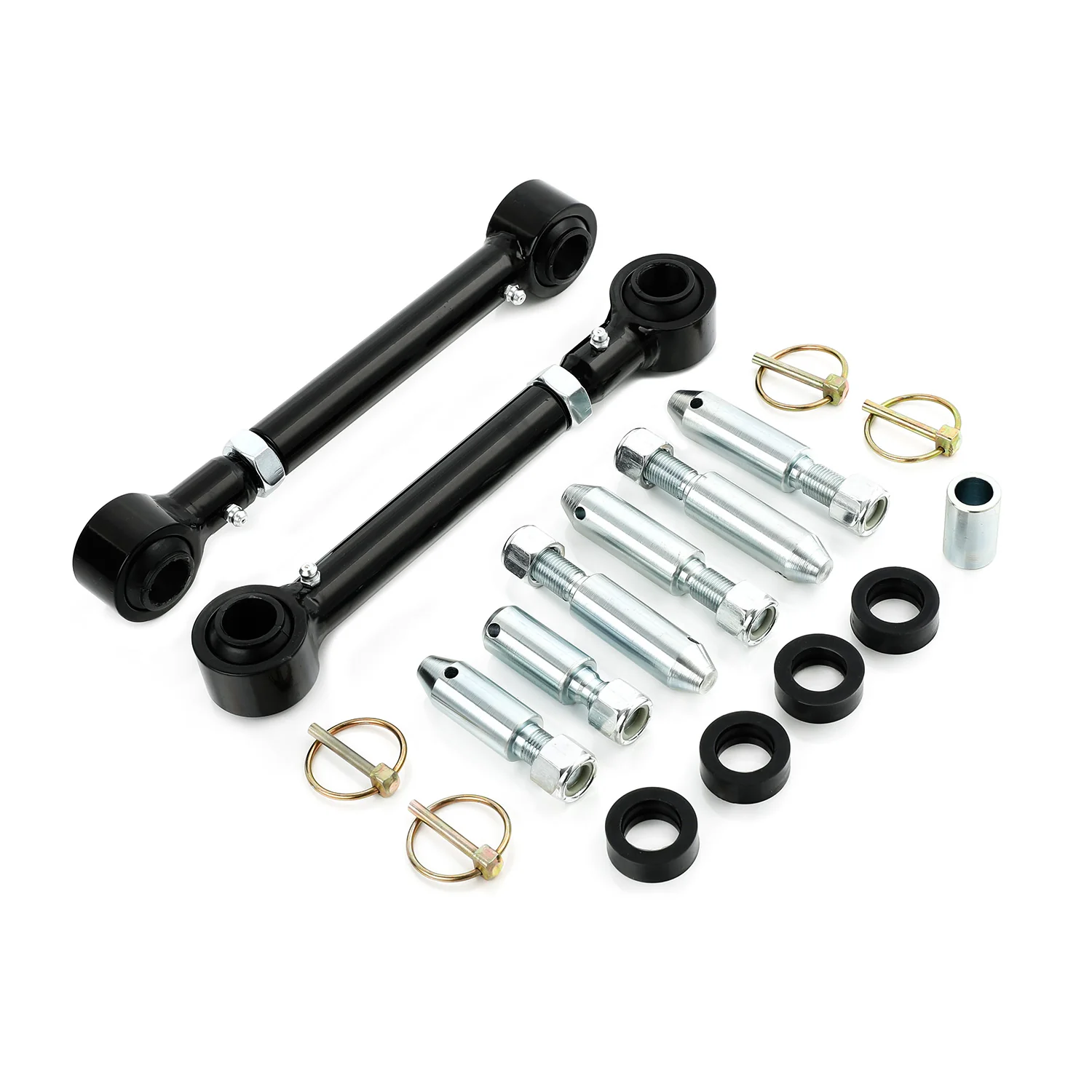 Share FAPO Front Quick Disconnect 2.5-6" Sway Bar Links Do Jeep Wrangler JK 2007-2018 - zdjęcie 4