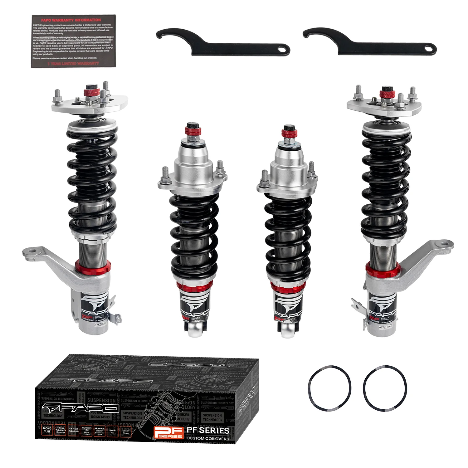 32-stopniowe zawieszenie gwintowane Do Honda CR-V 2nd Gen RD4-RD9 2002-2006 PF022130