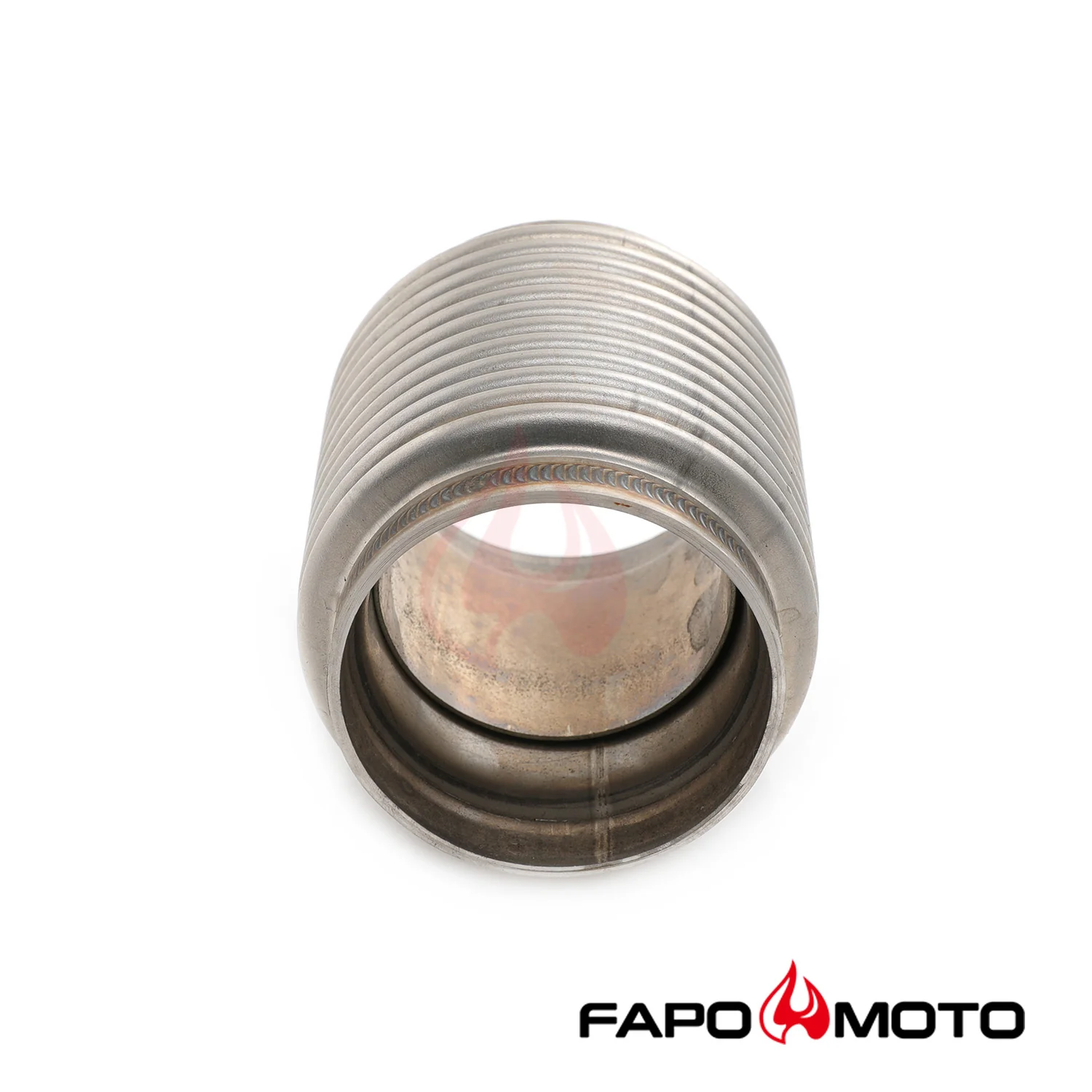 2.75   ID T304 SS wydech FLEX BELLOWS 4  Long Flex Joint Pipe ULTRA STRONG FE902810 - zdjęcie 4