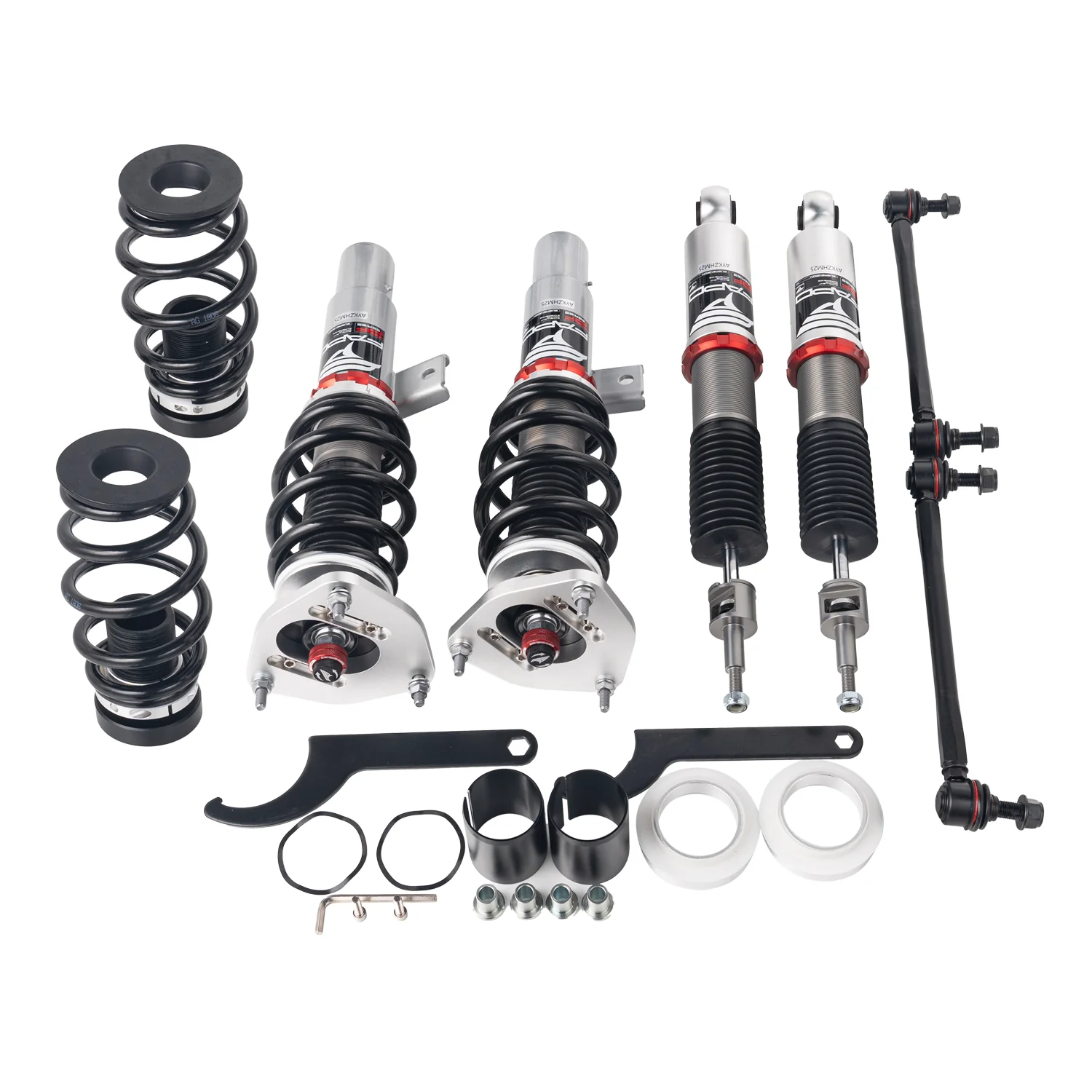 32-stopniowe zawieszenie gwintowane Do VW MK5/MK6 A5/A6 2003-2019 Golf/ Jetta / Eos / Beetle / Scirocco / Skoda Octavia / Seat Leon PF004130 - zdjęcie 4