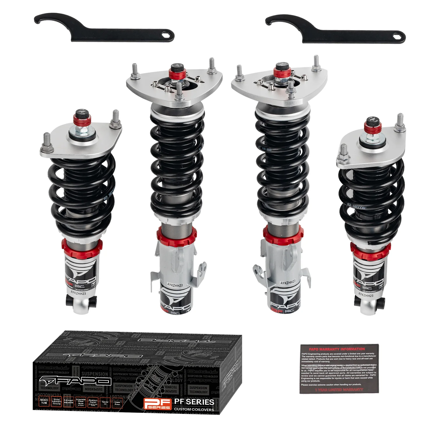 32-stopniowe zawieszenie gwintowane Do Subaru Impreza 5th Gen GK/GT 2016-2023 PF030230