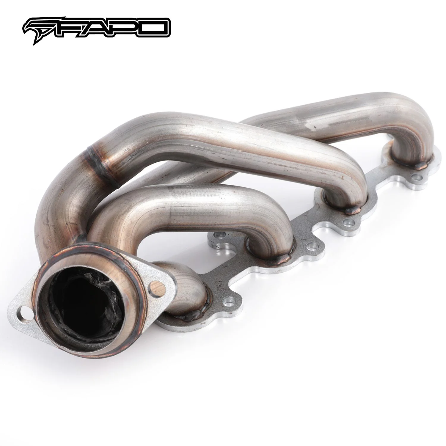 FAPO kolektor wydechowy shorty Do Ford F-150 11-14 5.0L V8 1-5/8  wydech MANIFOLD 409SS - zdjęcie 3