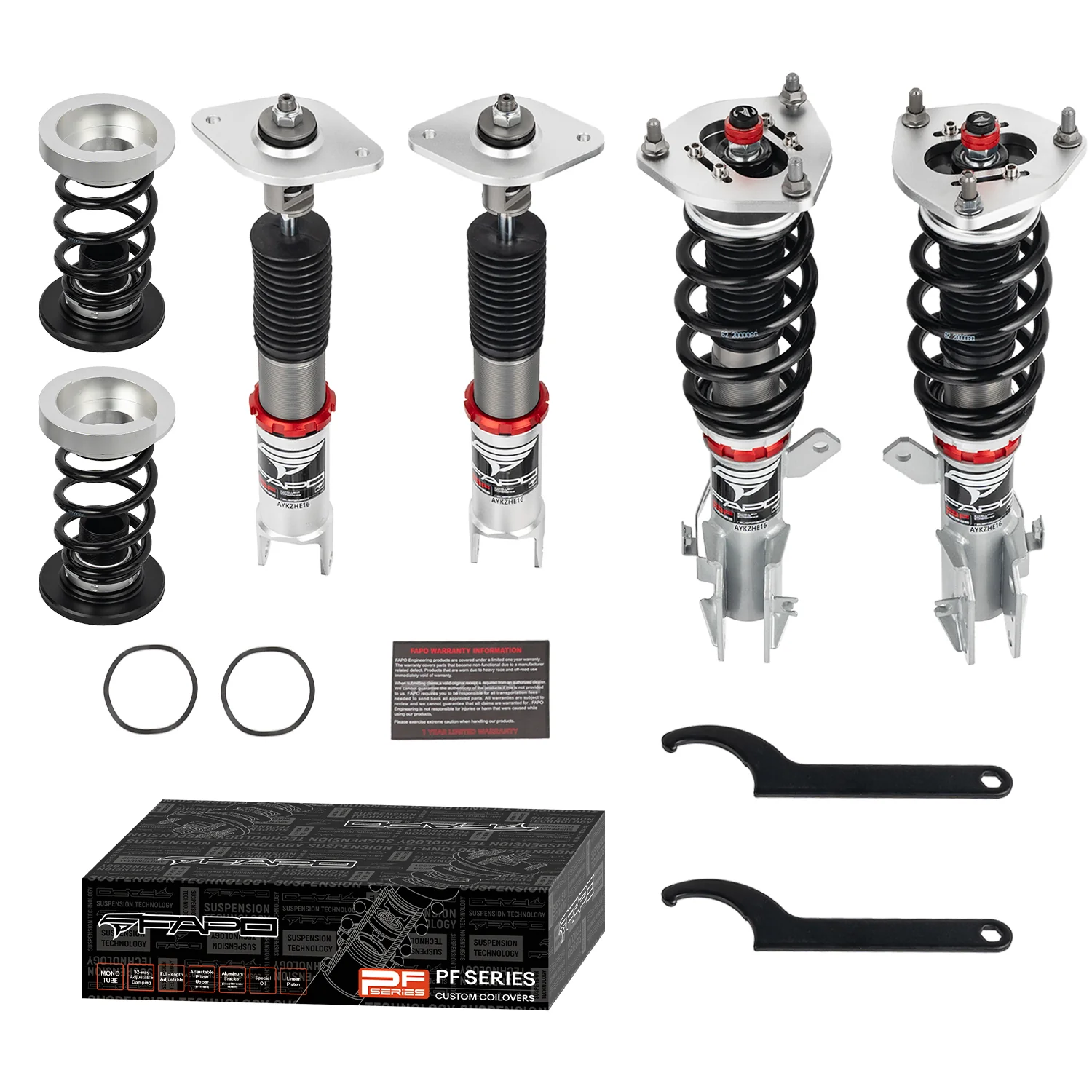 32-stopniowe zawieszenie gwintowane Do Nissan Altima 3rd Gen L31 2002-2006 / Nissan Maxima 6th Gen A34 2004-2008 PF021430