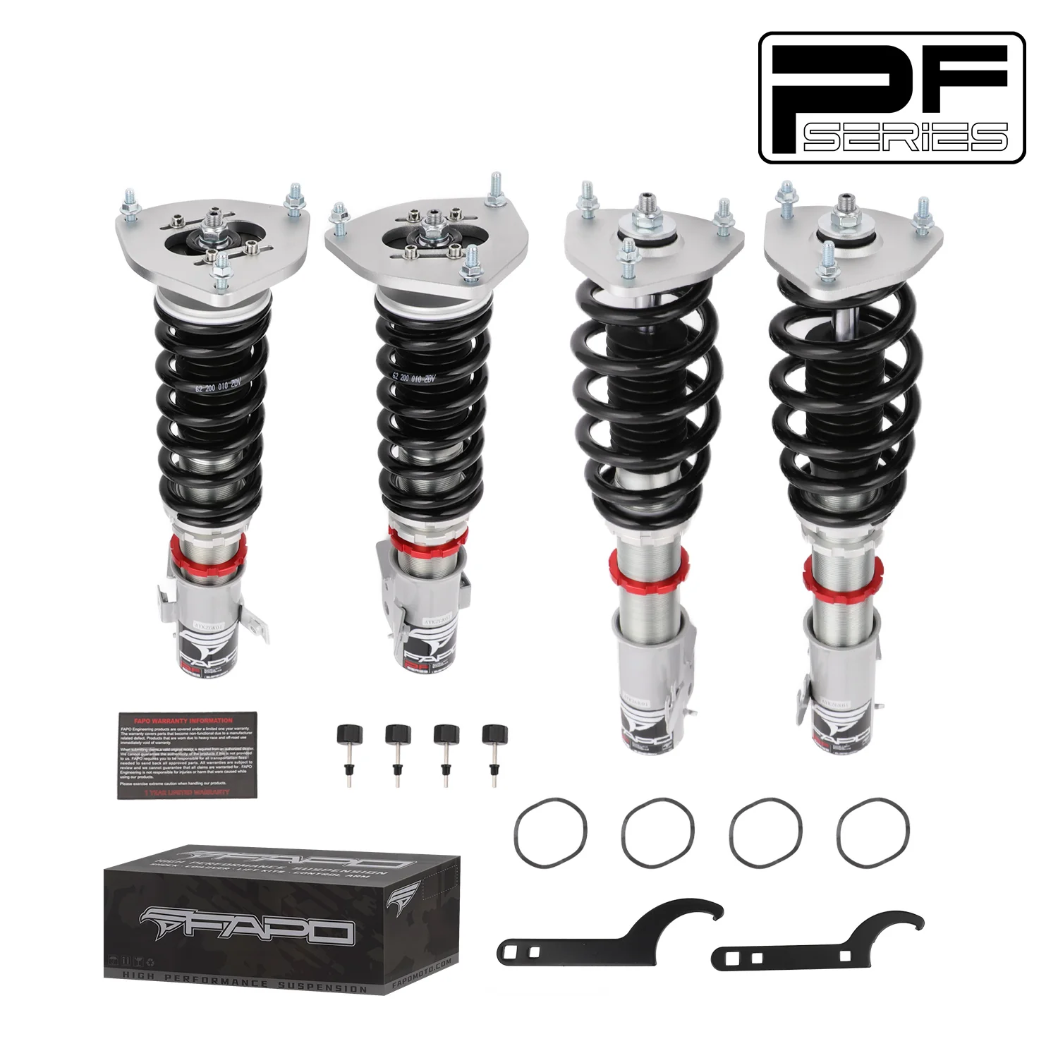 32-stopniowe zawieszenie gwintowane Do Subaru Impreza 1st Gen WRX/WRX STI GC/GC8 1993-2001 PF000320