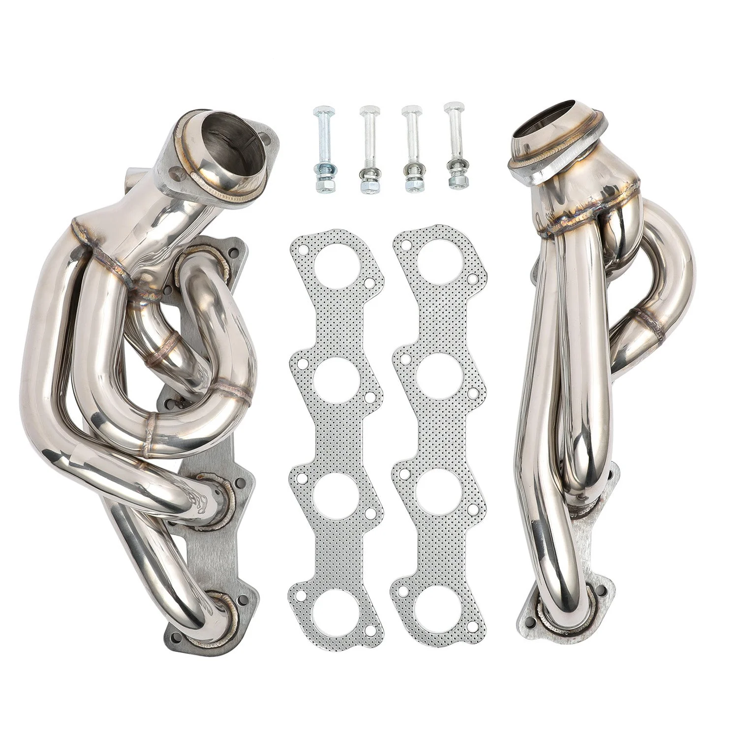 FAPO kolektor wydechowy shorty Do 97-03 Ford F150 5.4L 330 V8 XL XLT FX4 King Ranch Lariat
