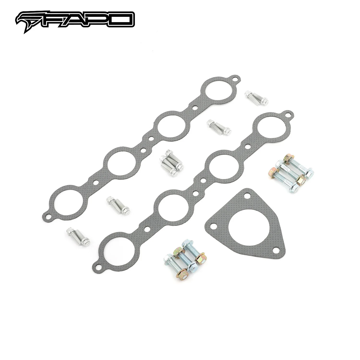 FAPO kolektor wydechowy shorty Do 08-13 Chevy Silverado GMC Sierra 1500  5.3L V8 1-3/4 Primary 409SS FE640170 - zdjęcie 7