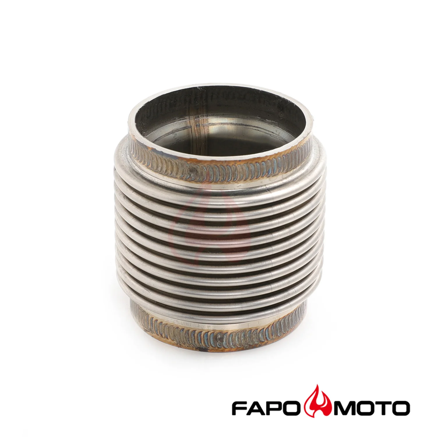 Universal 2  ID T304 SS wydech FLEX BELLOWS 2.55  Long Flex Joint Pipe ULTRA STRONG FE902010