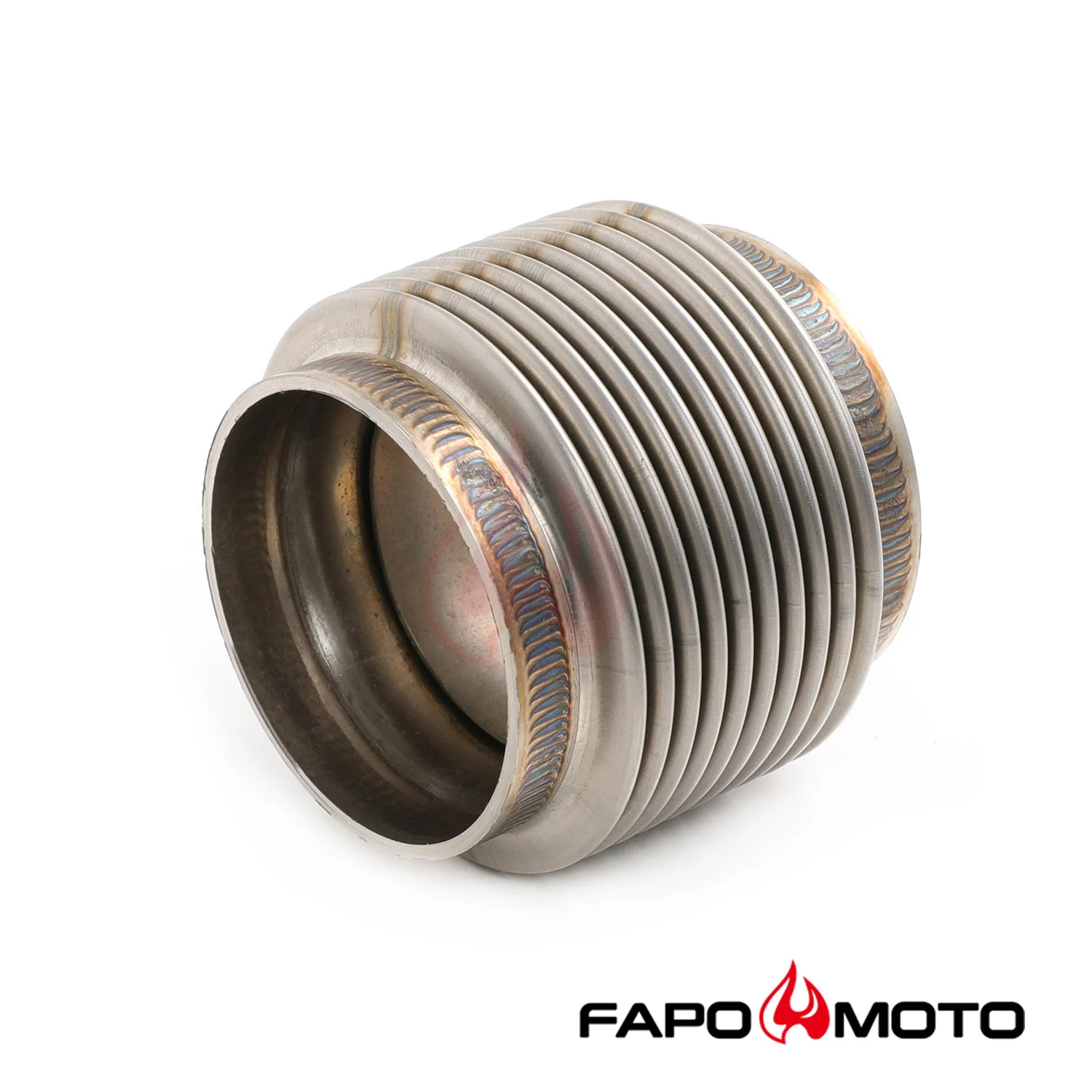 2.25  ID T304 SS wydech FLEX BELLOWS 2.55  Long Flex Joint Pipe ULTRA STRONG FE902310 - zdjęcie 4