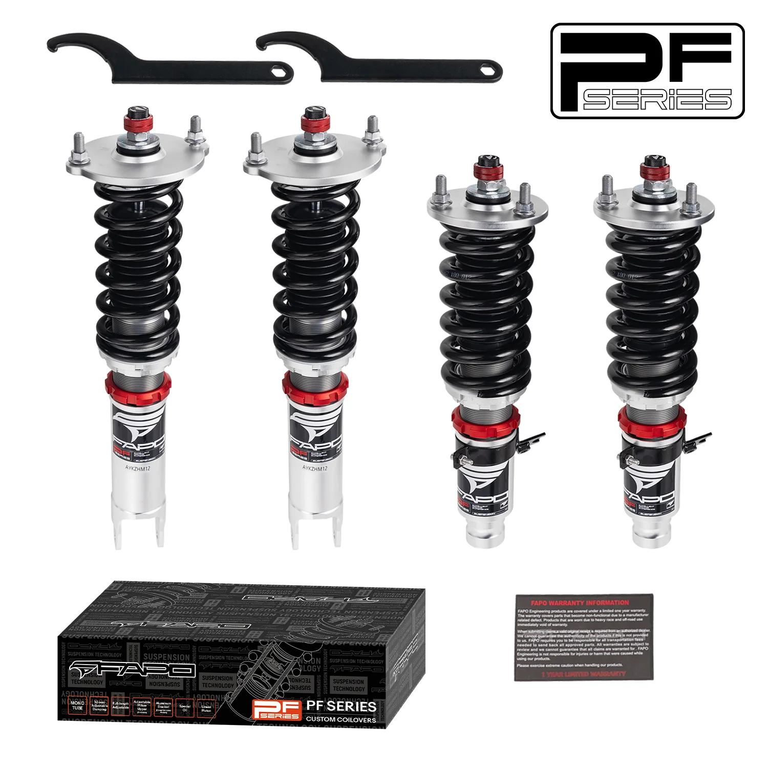 32-stopniowe zawieszenie gwintowane Do Honda Accord 5th Gen CD5/CD7 1993-1997 PF012230