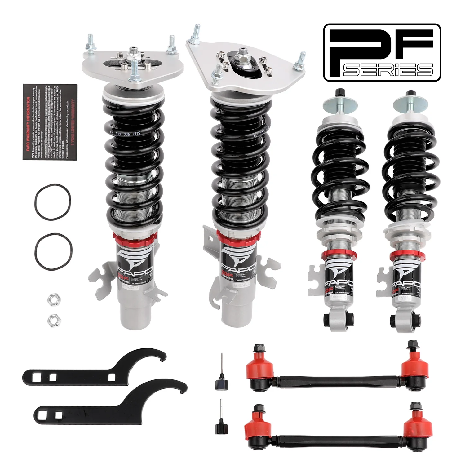 32-stopniowe zawieszenie gwintowane Do Mini Cooper/Hatch R50/Cooper S R53 (Normal) R50/R53 2001-2006 PF016520 - zdjęcie 10