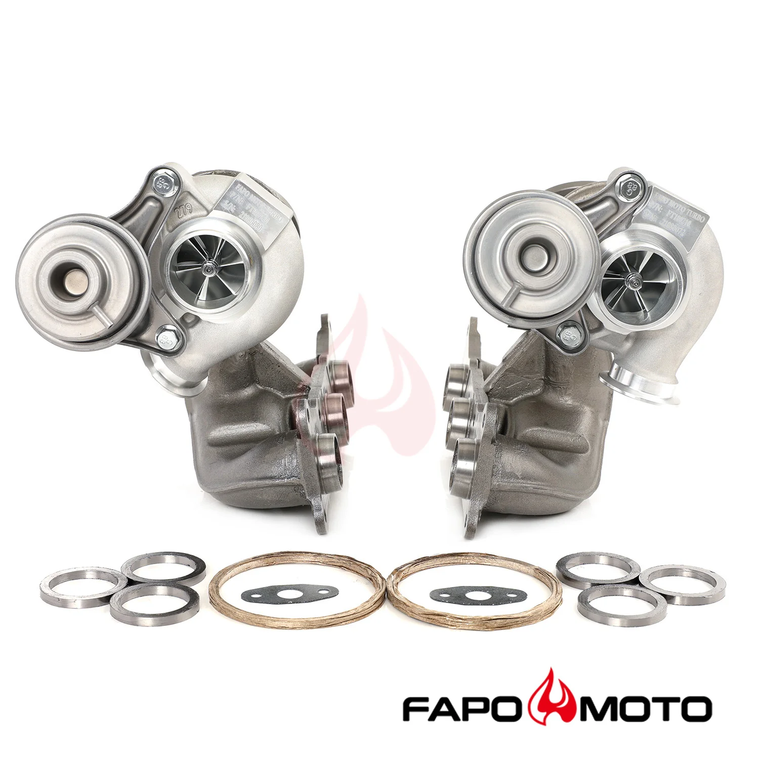 FAPO 950HP Twin turbosprężarkas TD04 19T Do BMW N54 535i 135i Z4 X6 740 E60 E89 F71 F01