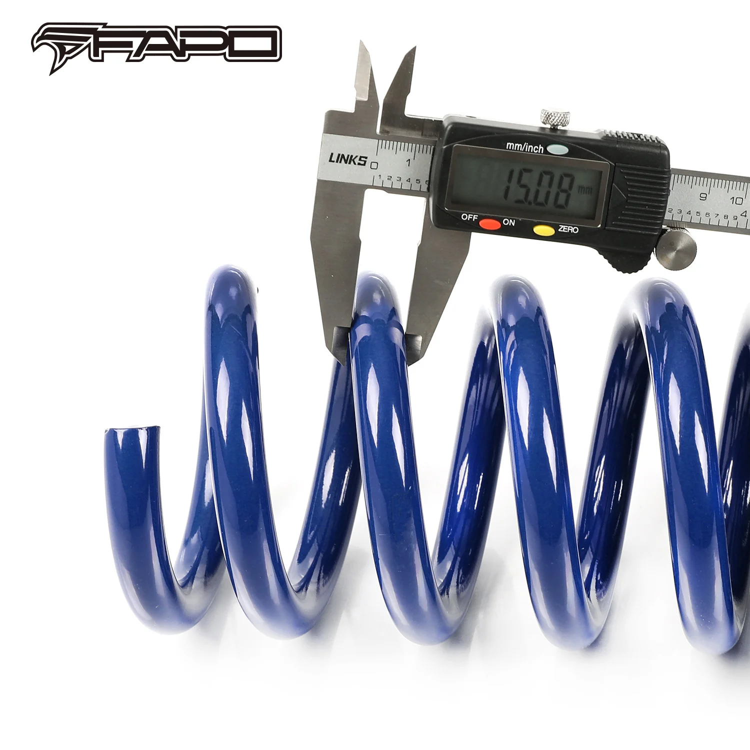 Sprężyny obniżające Kompatybilne z Dodge Challenger 08-21 1.5 F/1.5 R V6 V8 BLUE 1.5  Drop FL069510 - zdjęcie 5