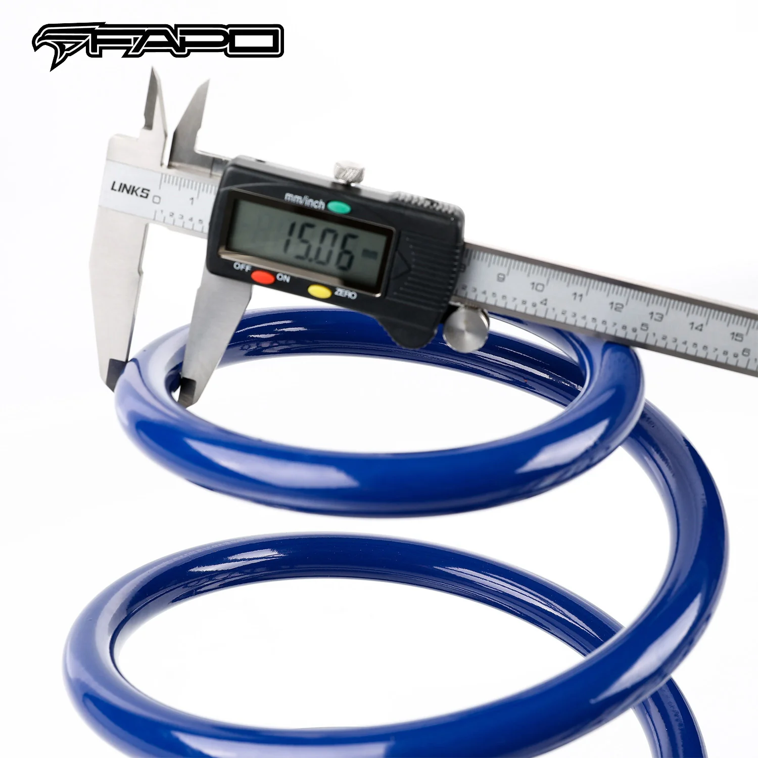 Sprężyny obniżające Kompatybilne z Ford Mustang 2005-2014 1.5 F/1.5 R V6 V8 GT BLUE 1.5in  Drop Suspension FL017310 - zdjęcie 4