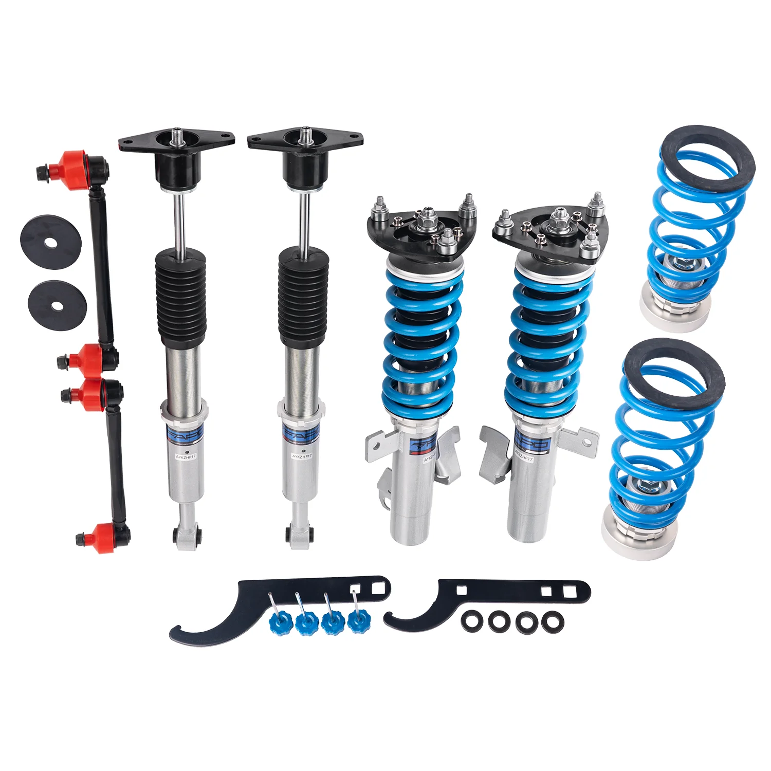 16-stopniowe zawieszenie gwintowane Do Mazda 3 1st Gen BK 2003-2013 PS007920 - zdjęcie 9
