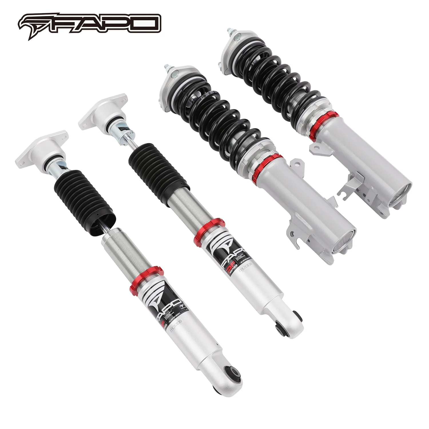 32-stopniowe zawieszenie gwintowane Do Mazda 2 DE 2007-2014 / Ford Fiesta B299 2008-2019 PF007520 - zdjęcie 8