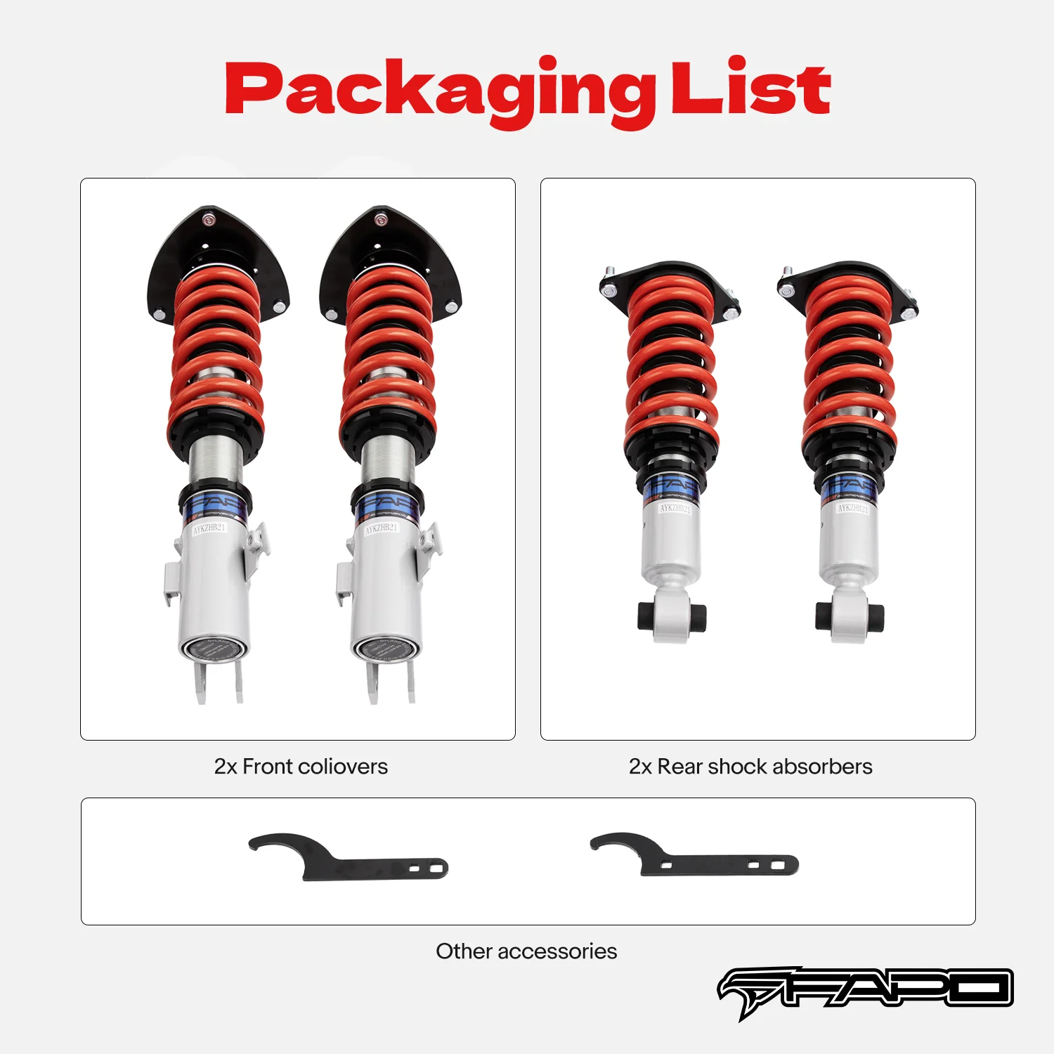 Zawieszenie gwintowane do Subaru Impreza GH/GE/GR/GV/GJ/GP 2008-2016 PS000810 - zdjęcie 9