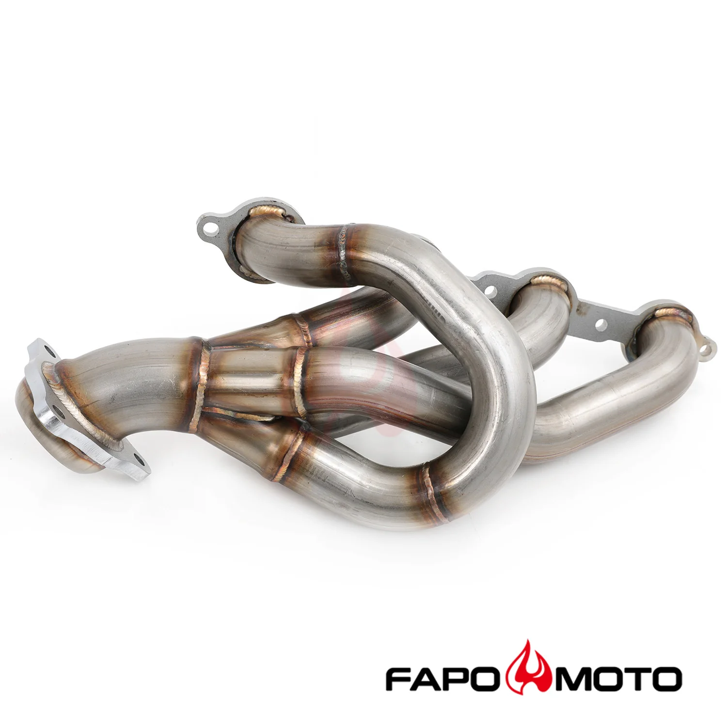 FAPO kolektor wydechowy shorty Do 08-13 Chevy Silverado GMC Sierra 1500  5.3L V8 1-3/4 Primary 409SS FE640170 - zdjęcie 3