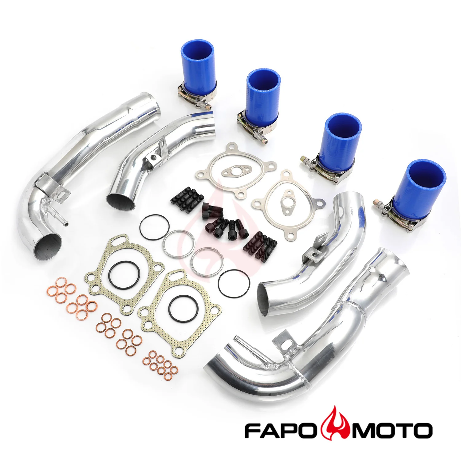 Turbosprężarka Inlet Pipes Do 00-05 Audi S4 Avant B5 RS4 A6 Quattro Allroad K04 2.7L FE570410