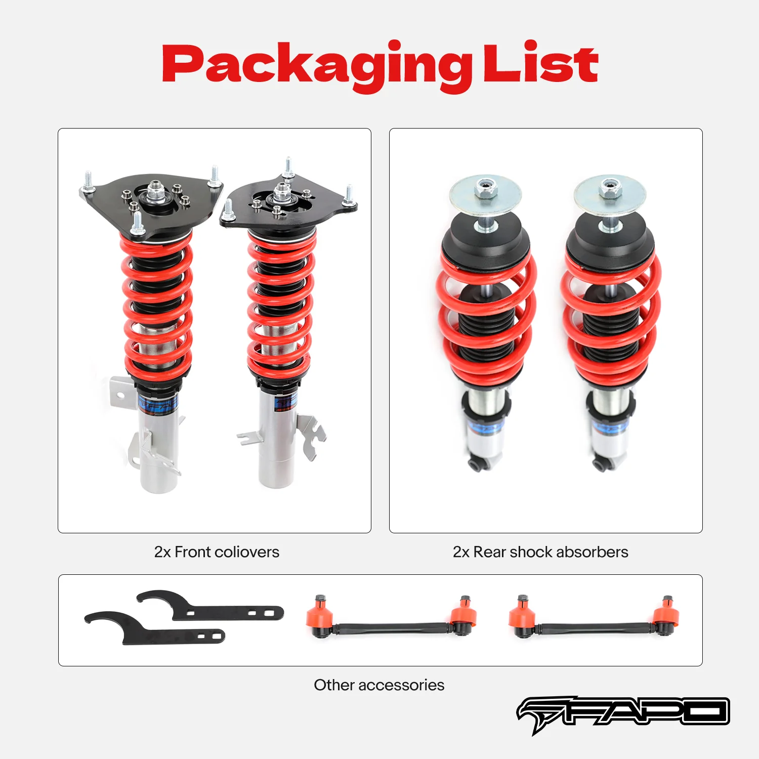 Zawieszenie gwintowane do Mini Cooper R50 Cooper R53 2002-2008 Adj Height PS016510 - zdjęcie 13
