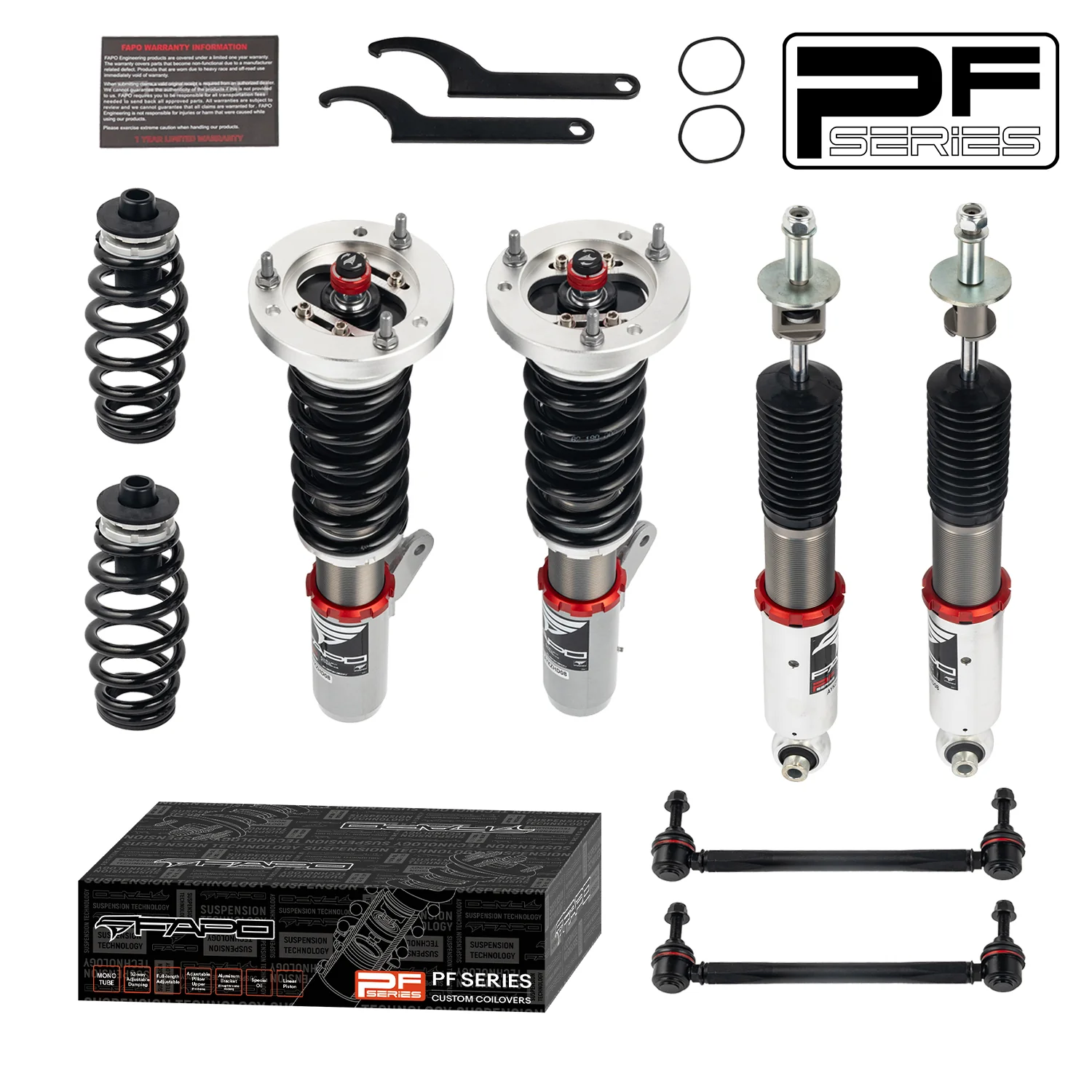 32-stopniowe zawieszenie gwintowane Do BMW 1 Series E82 2011 &BMW M3 E90/E92/E93 2007-2013 PF016430