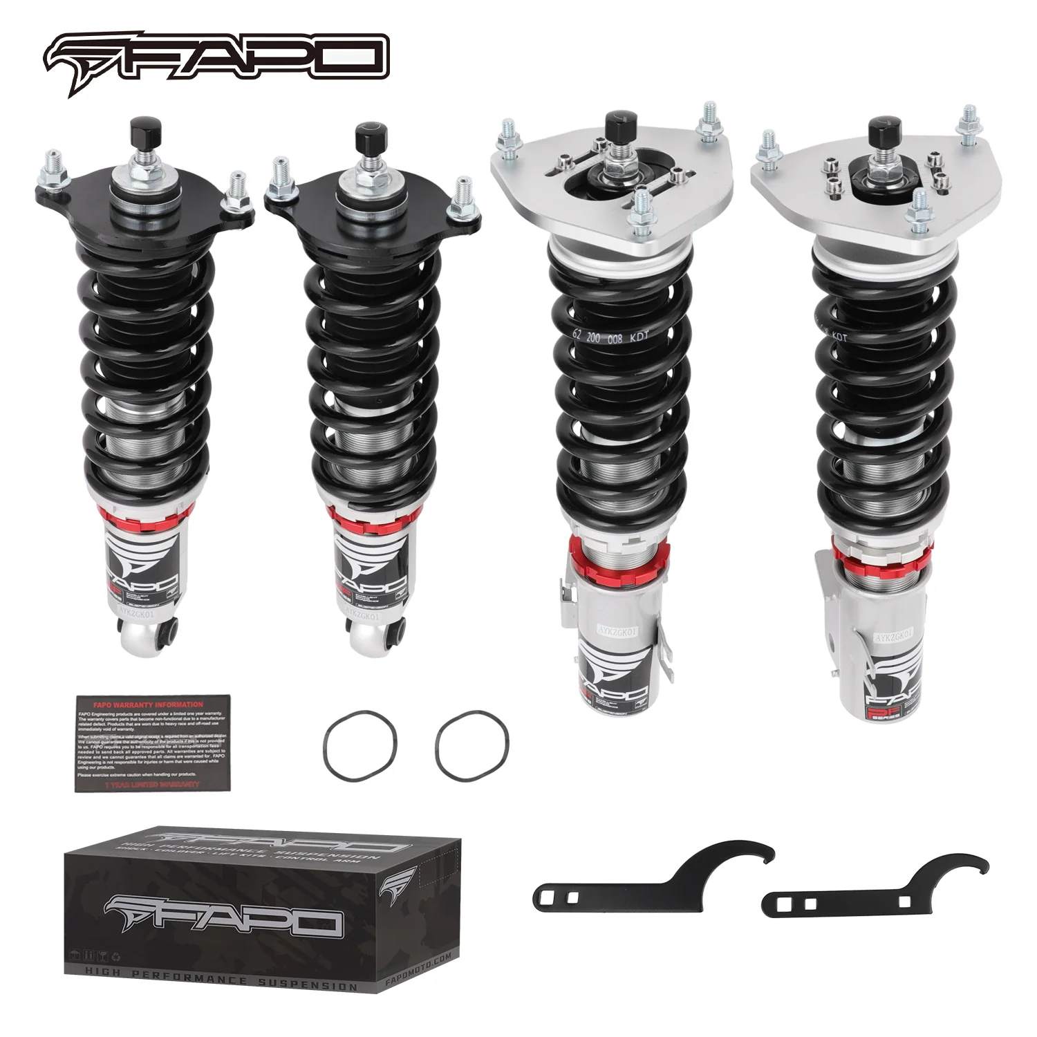 32-stopniowe zawieszenie gwintowane Do Subaru Outback 2nd Gen 2000-2004 /1998-2004 Subaru Legacy 3rd Gen BE/BH/ Baja BT 2003-2006 PF010420