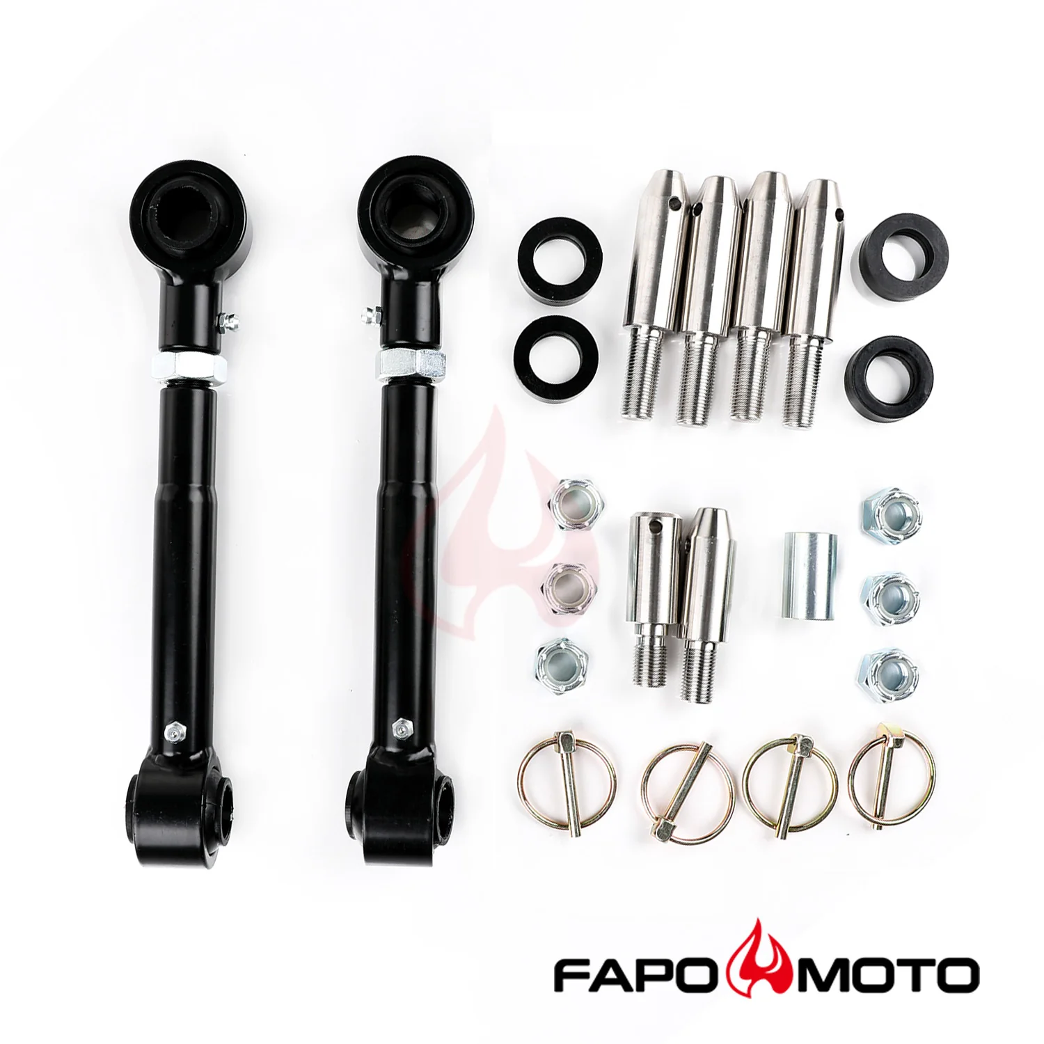 JK JL FRONT Sway Bar Links Do 2007-2022 Jeep wrangler 3-5 in Lift Adjustable Quicker Disconnect FZ100110 - zdjęcie 7
