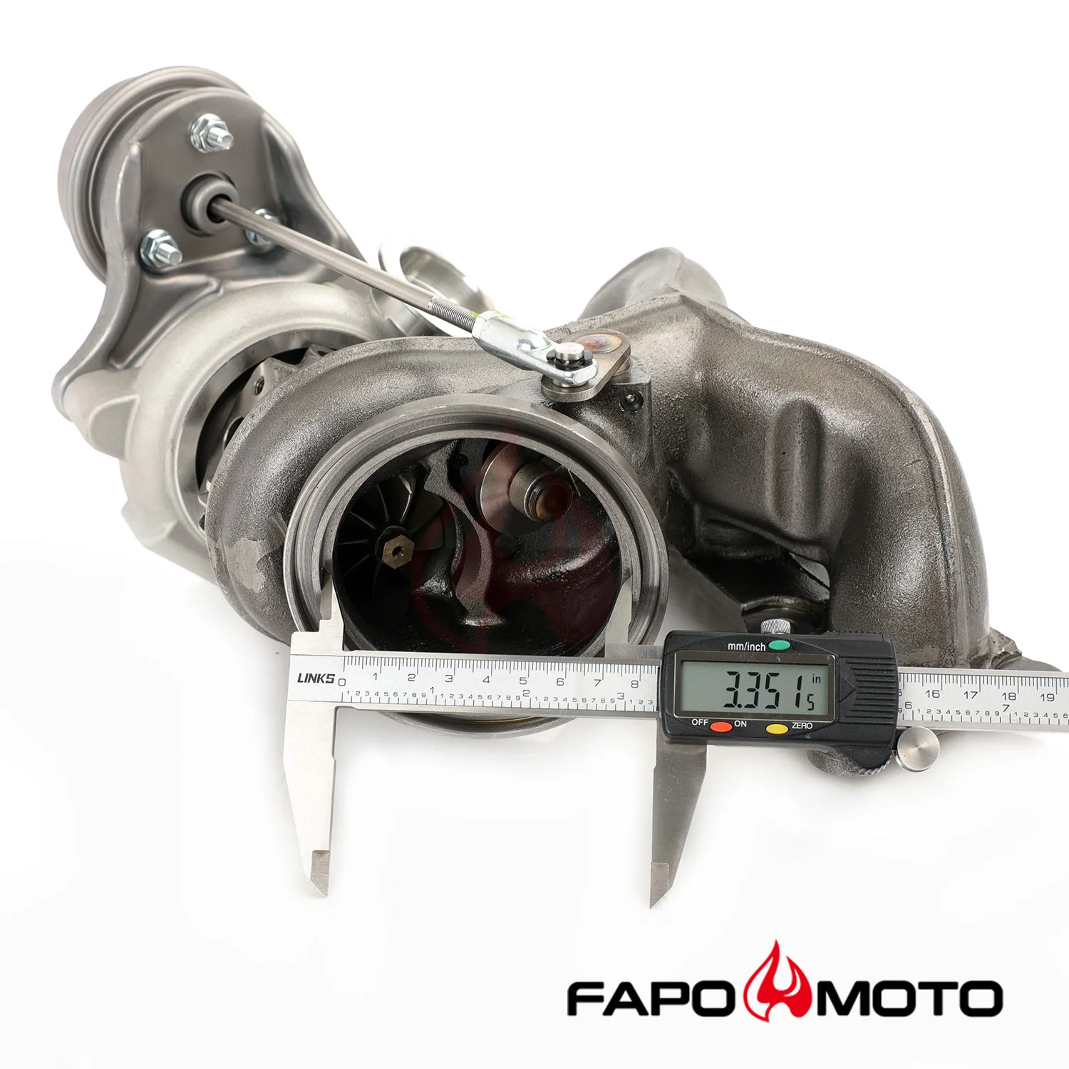 FAPO 950HP Twin turbosprężarkas TD04 19T Do BMW N54 535i 135i Z4 X6 740 E60 E89 F71 F01 - zdjęcie 4