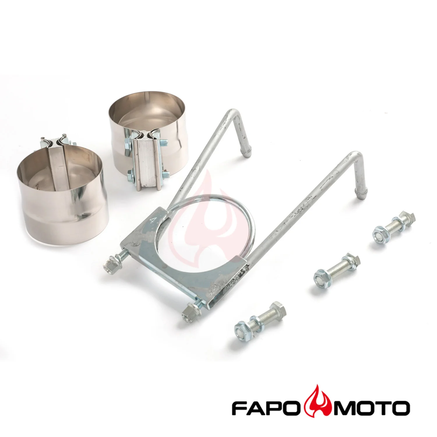 FAPO zestaw rury zastępującej tłumik Do Dodge Ram 2500 3500 13-17 6.7L Diesel Cummins 4in 409SS - zdjęcie 8