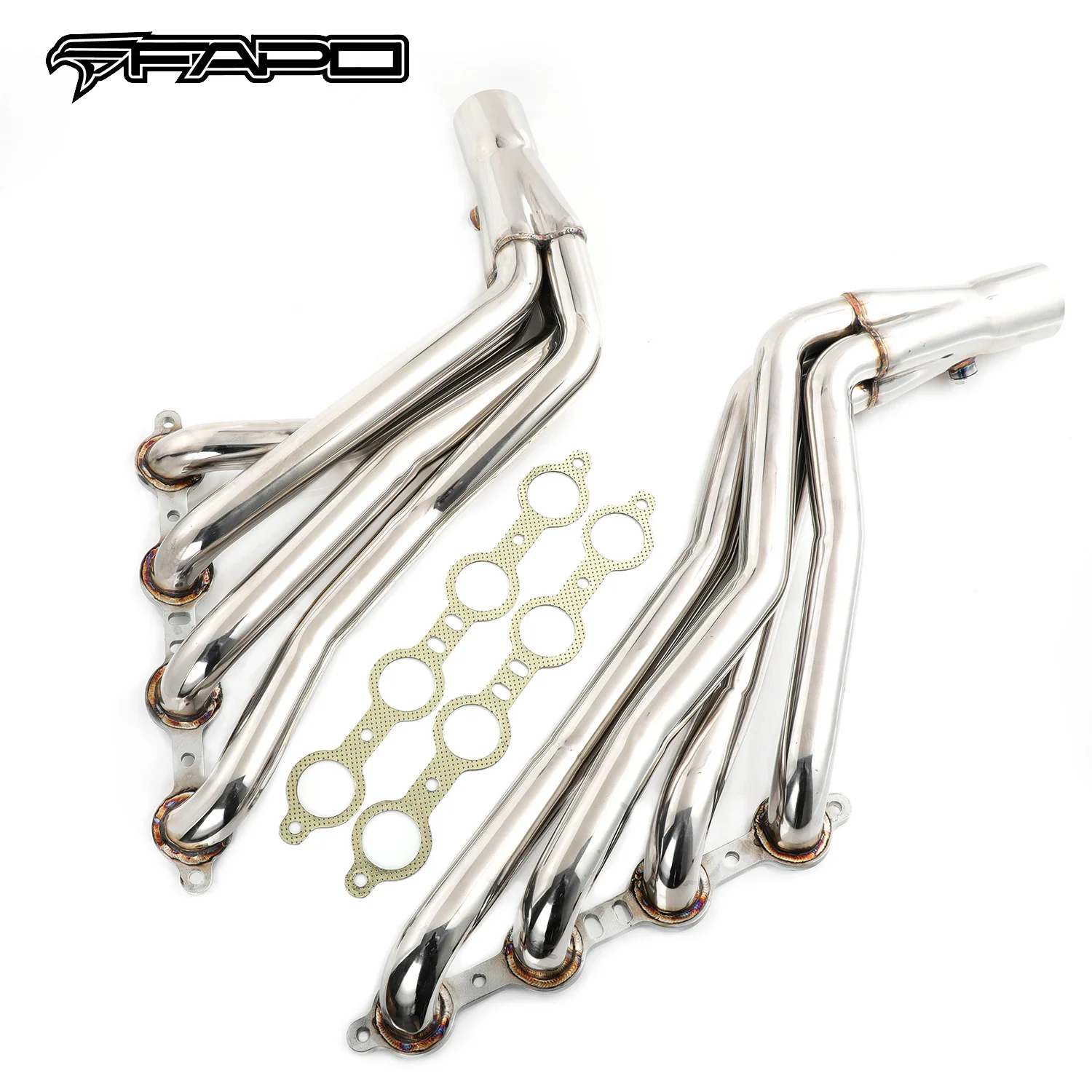 FAPO LS Swap kolektor wydechowy long tube 1-3/4  Do Chevelle El Camino Malibu GTO Lemans - zdjęcie 2