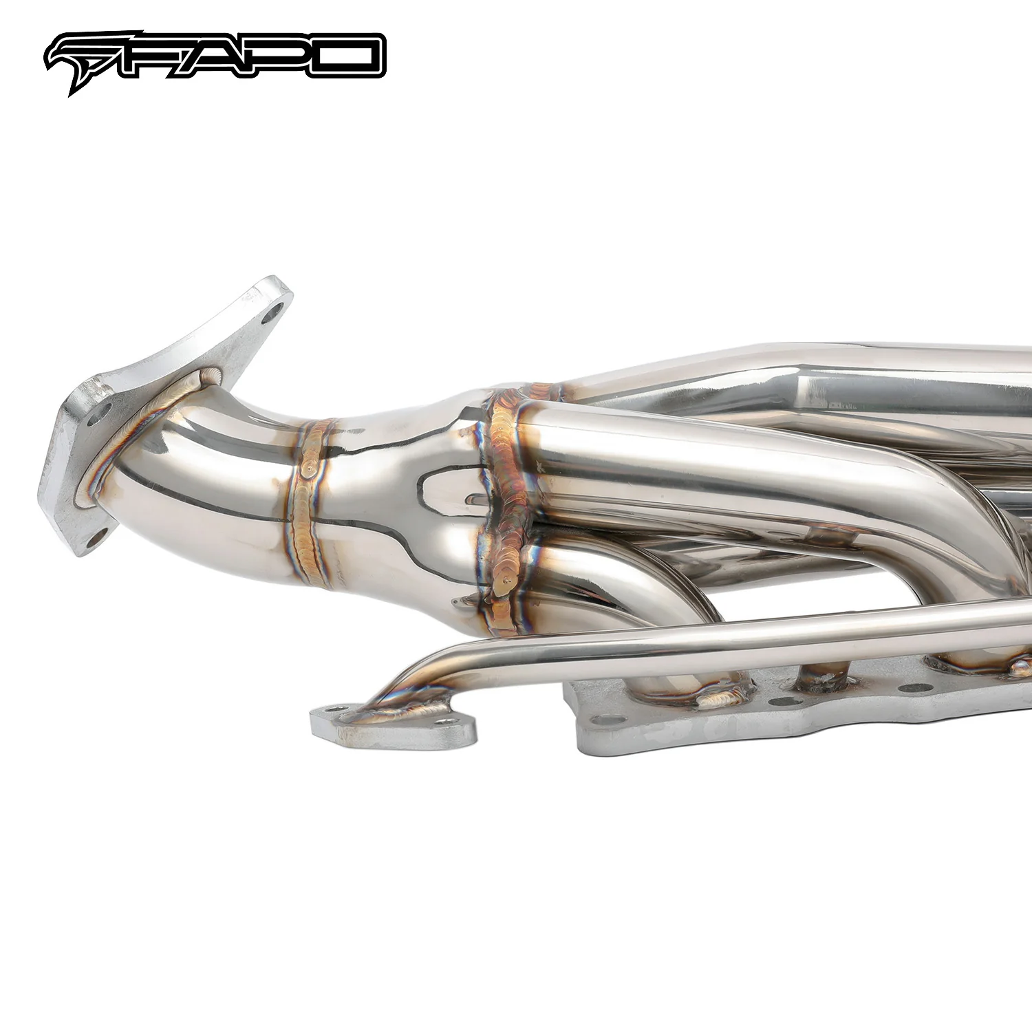 FAPO kolektor wydechowy shorty Do 07-16 Toyota Tundra Sequoia 5.7L 345 V8 304 SS Limited SR5 TRD - zdjęcie 3