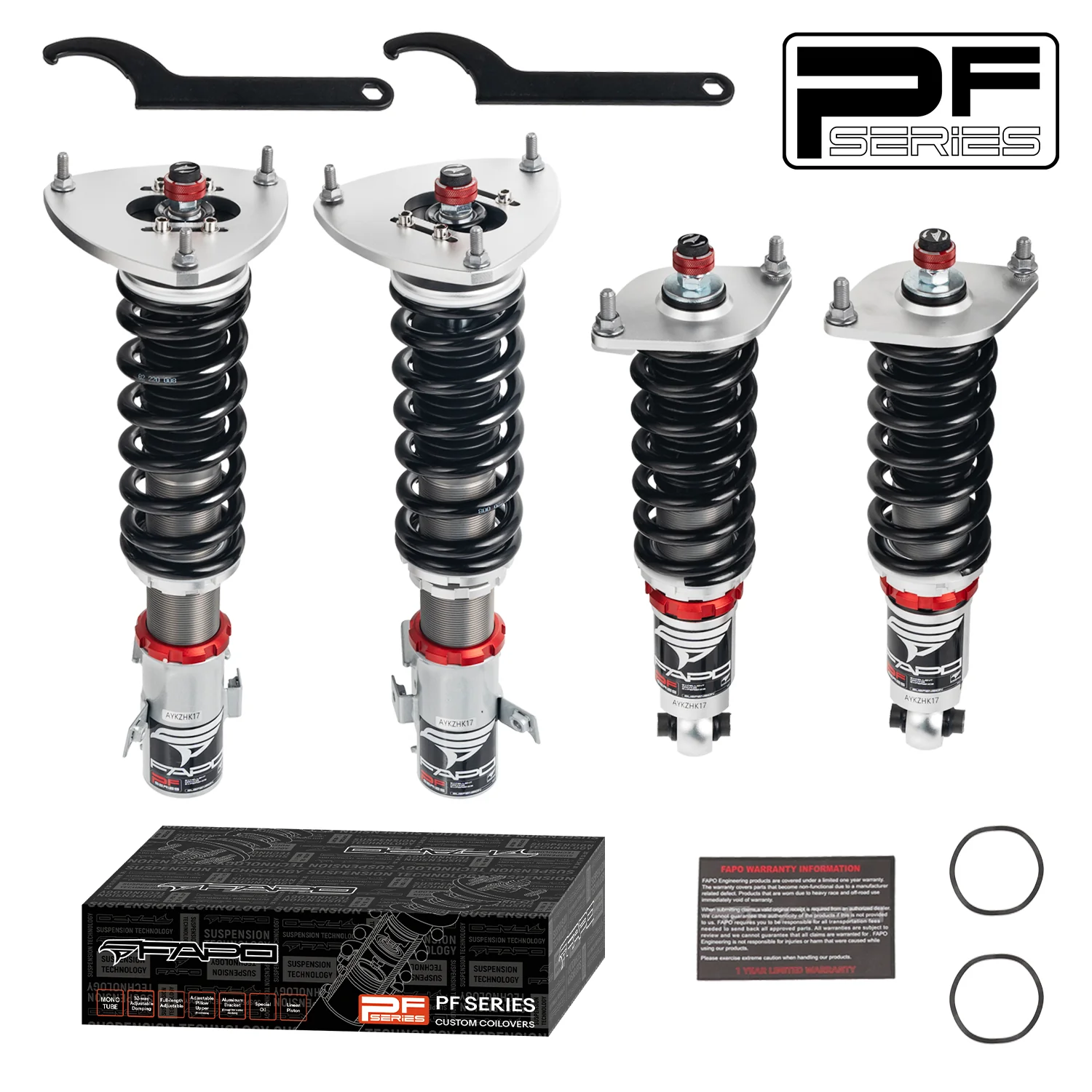 32-stopniowe zawieszenie gwintowane Do Subaru Forester 3rd Gen SH 2008–2013 PF020330