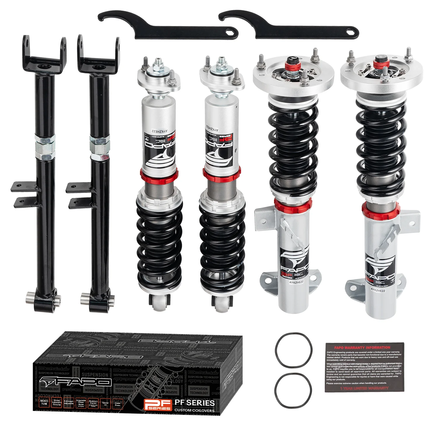 32-stopniowe zawieszenie gwintowane do BMW 3 Series 3rd Gen E36 (Non-M) 1990-2000 PF026030