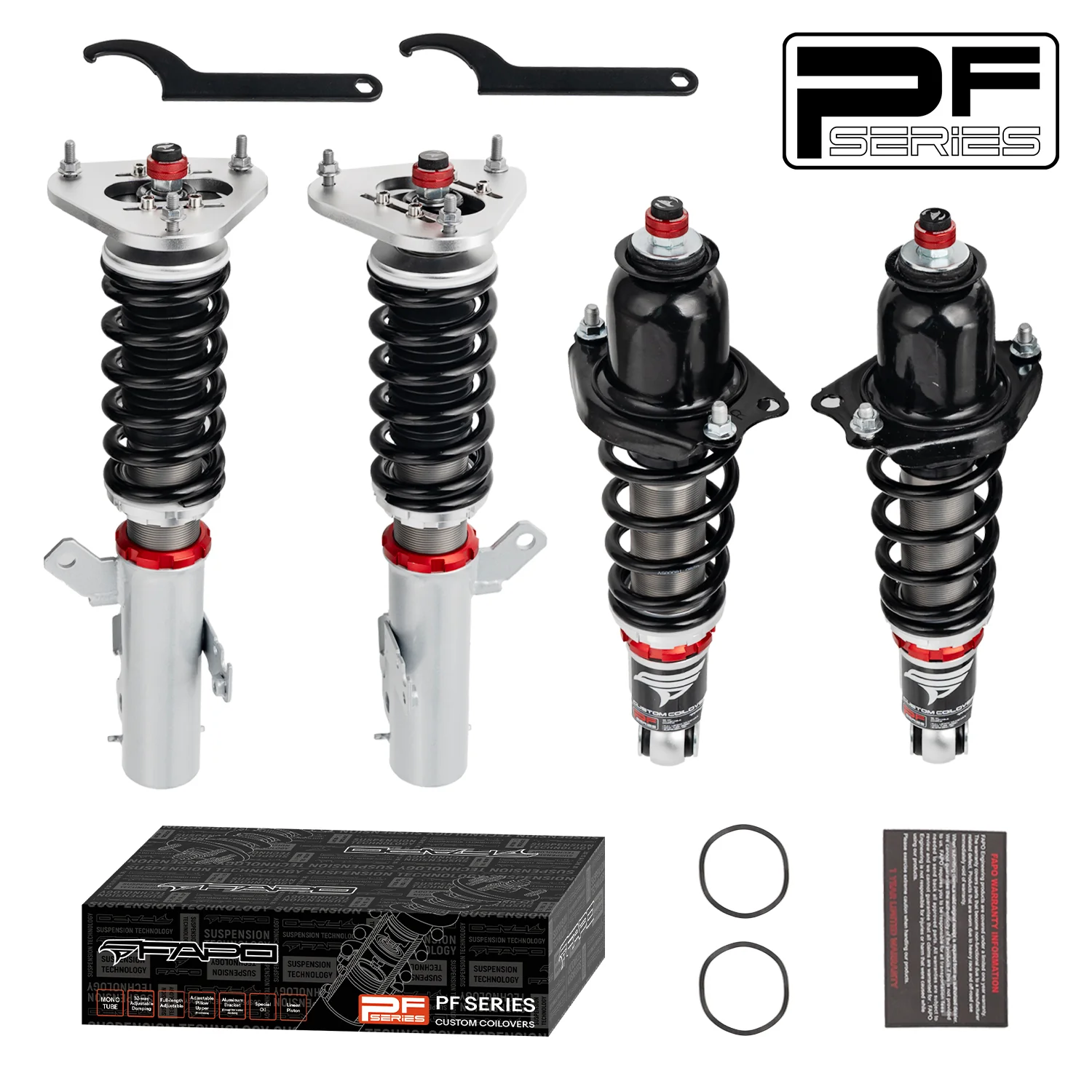32-stopniowe zawieszenie gwintowane do Toyota Corolla E140/E150/E160 / Matrix / Pontiac Vibe 2006-2019 PF025730
