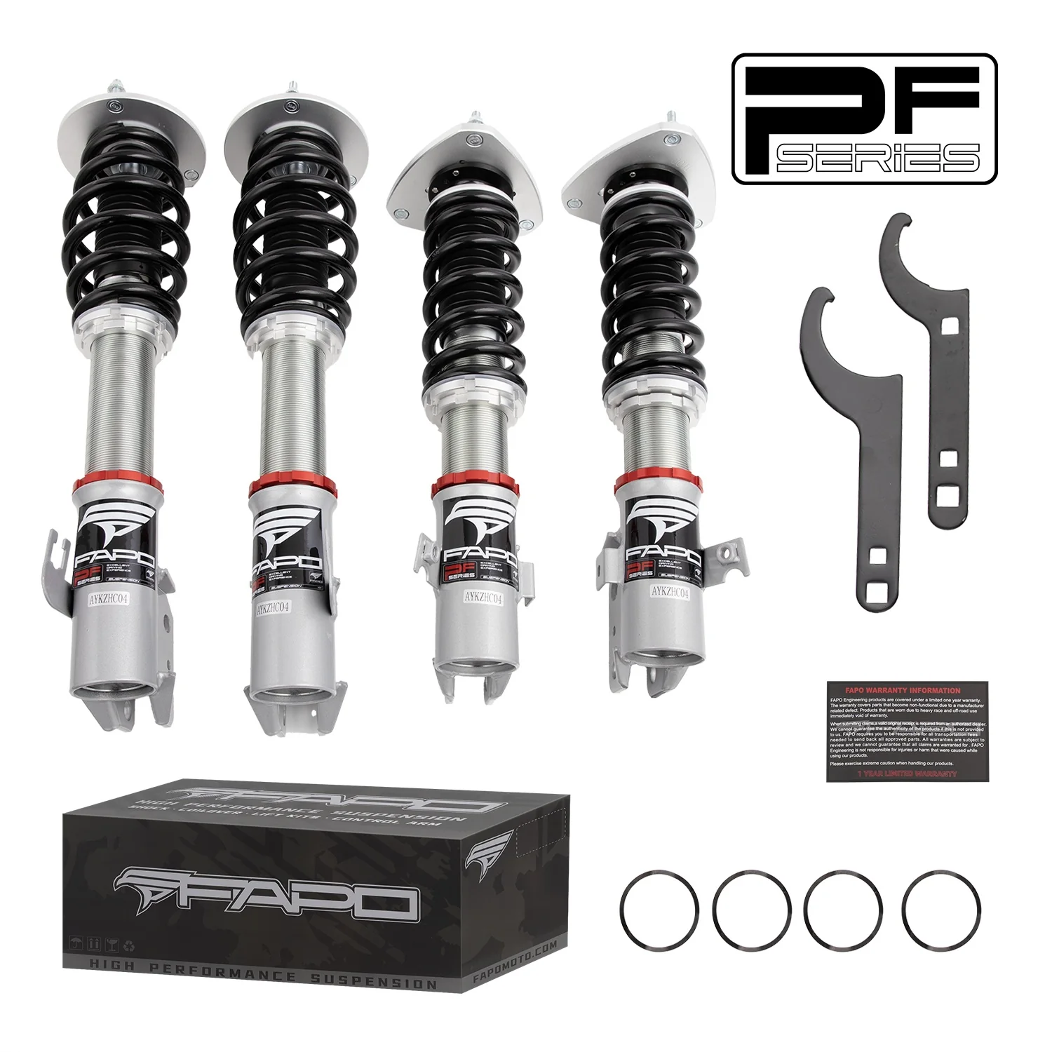 32-stopniowe zawieszenie gwintowane Do Saab 9-2X 2004-2006 PF000120