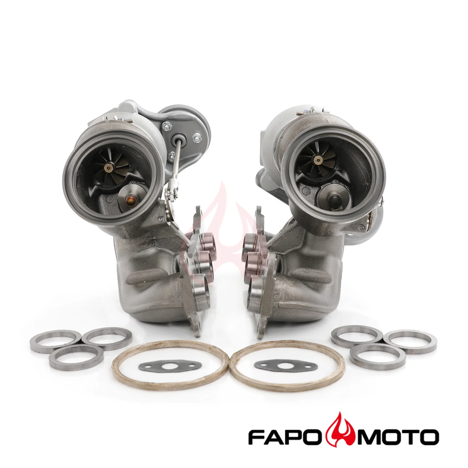 950HP Twin turbosprężarkas TD04 19T Kompatybilne z BMW N54 335i 335xi 335is E90 E91 E92 E93 3.0L FT100310+FT100320 - zdjęcie 3