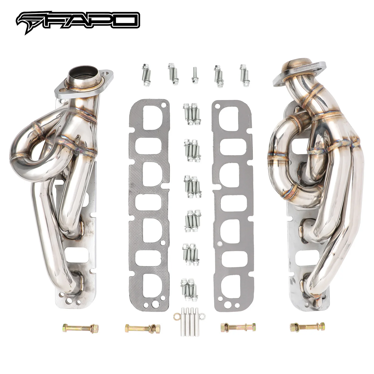 FAPO kolektor wydechowy shorty Do 2003-2008 Dodge Ram 1500 2500 3500 Hemi V8 5.7L 345 FE696420-LX