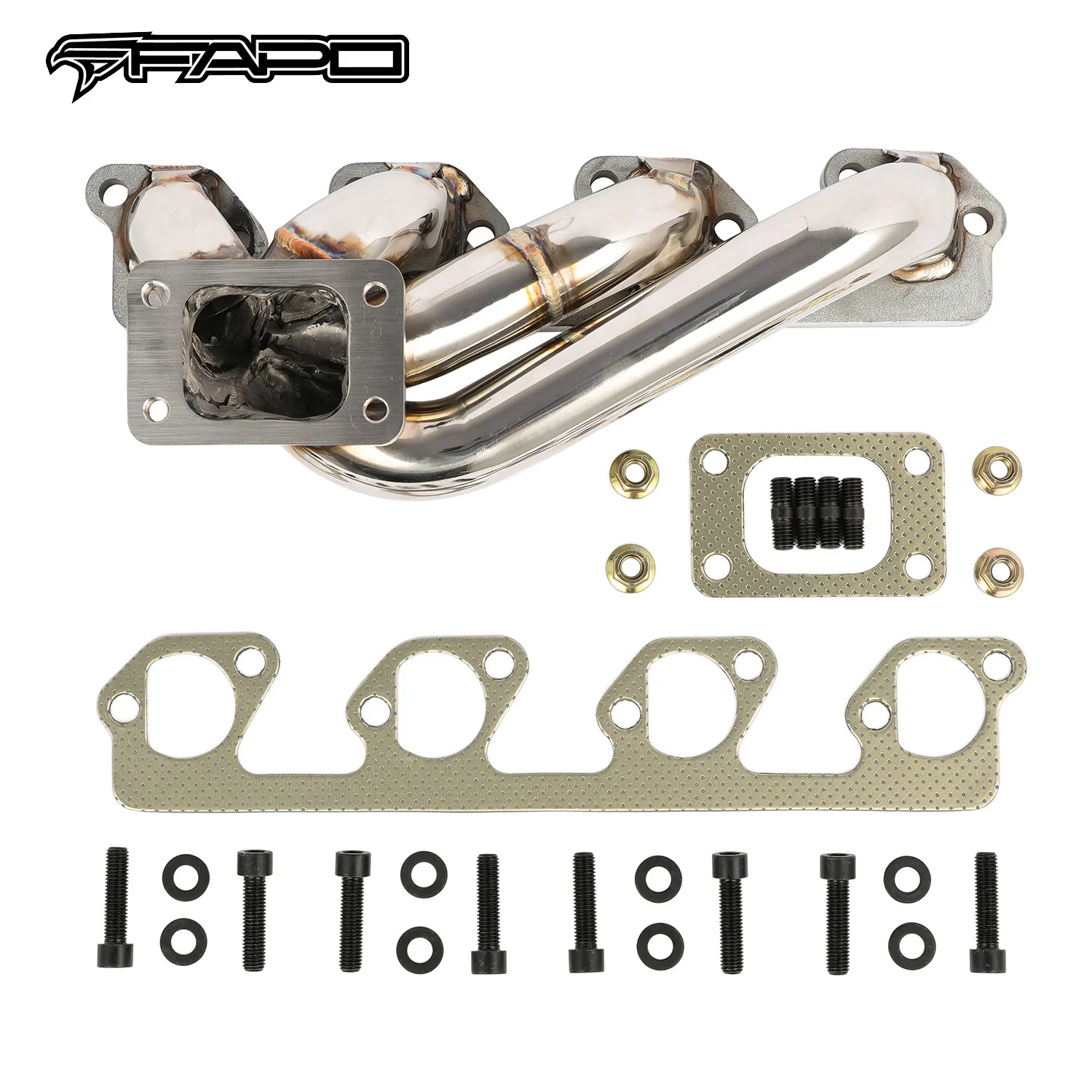 FAPO kolektor turbosprężarka T3 Do 83-89 Ford Mustang SVO Thunderbird Mercury Cougar XR-7 Merkur XR4Ti 2.3L Side Mount