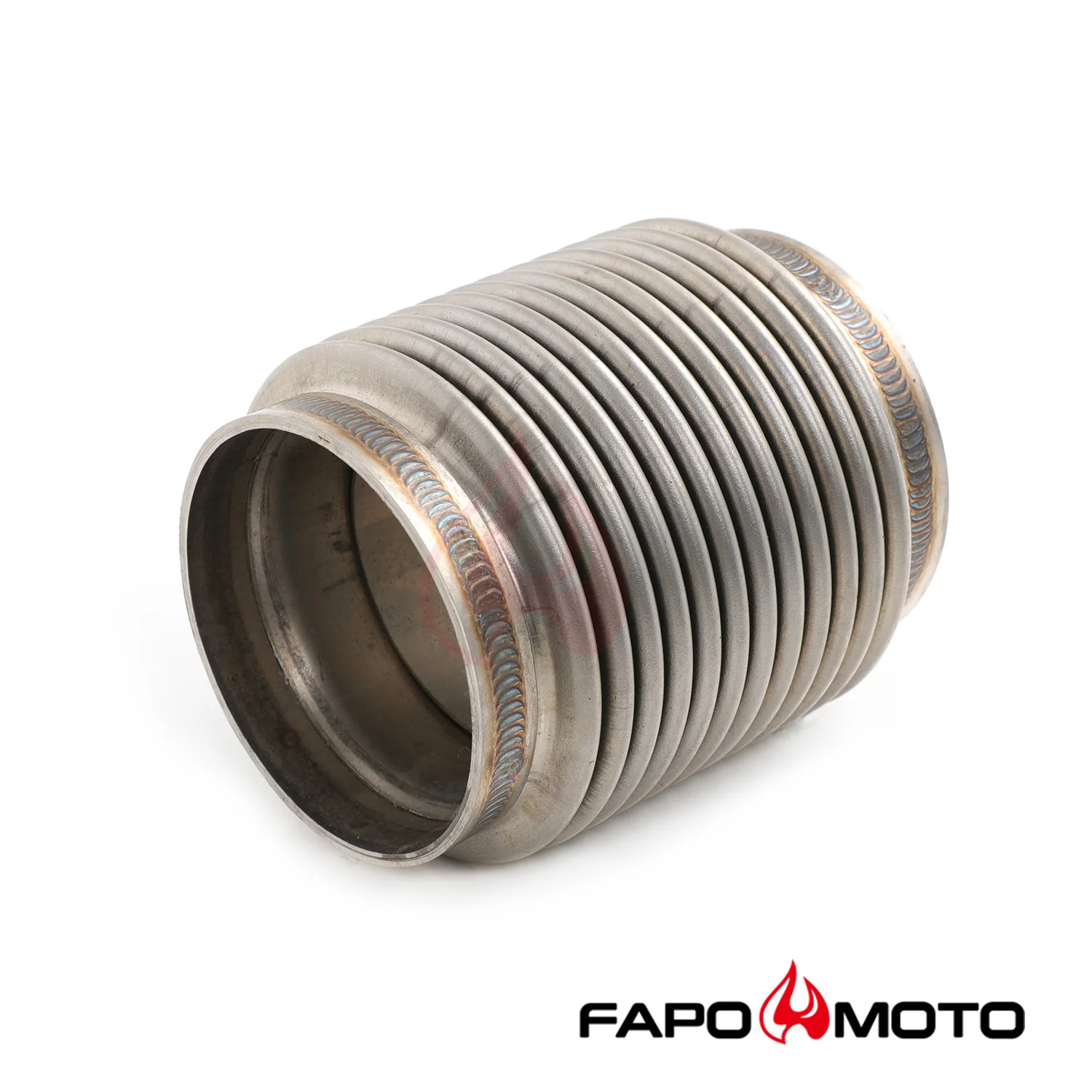 2.75   ID T304 SS wydech FLEX BELLOWS 4  Long Flex Joint Pipe ULTRA STRONG FE902810 - zdjęcie 5