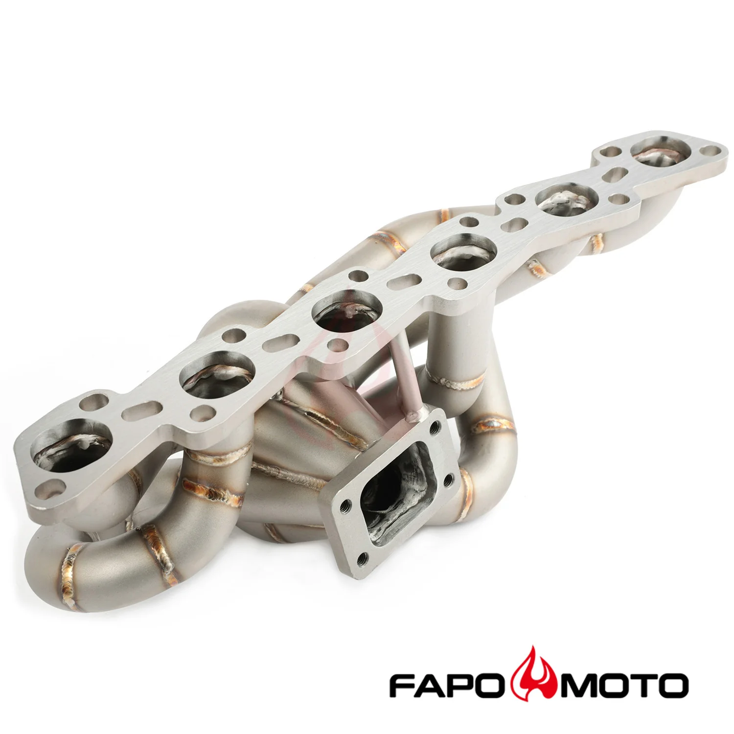 FAPO Equal Length T3 kolektor turbosprężarka Do RB20DET RB25DET Skyline R31 R32 R33 R34 GTS GTR 44mm WG Top Mount - zdjęcie 3